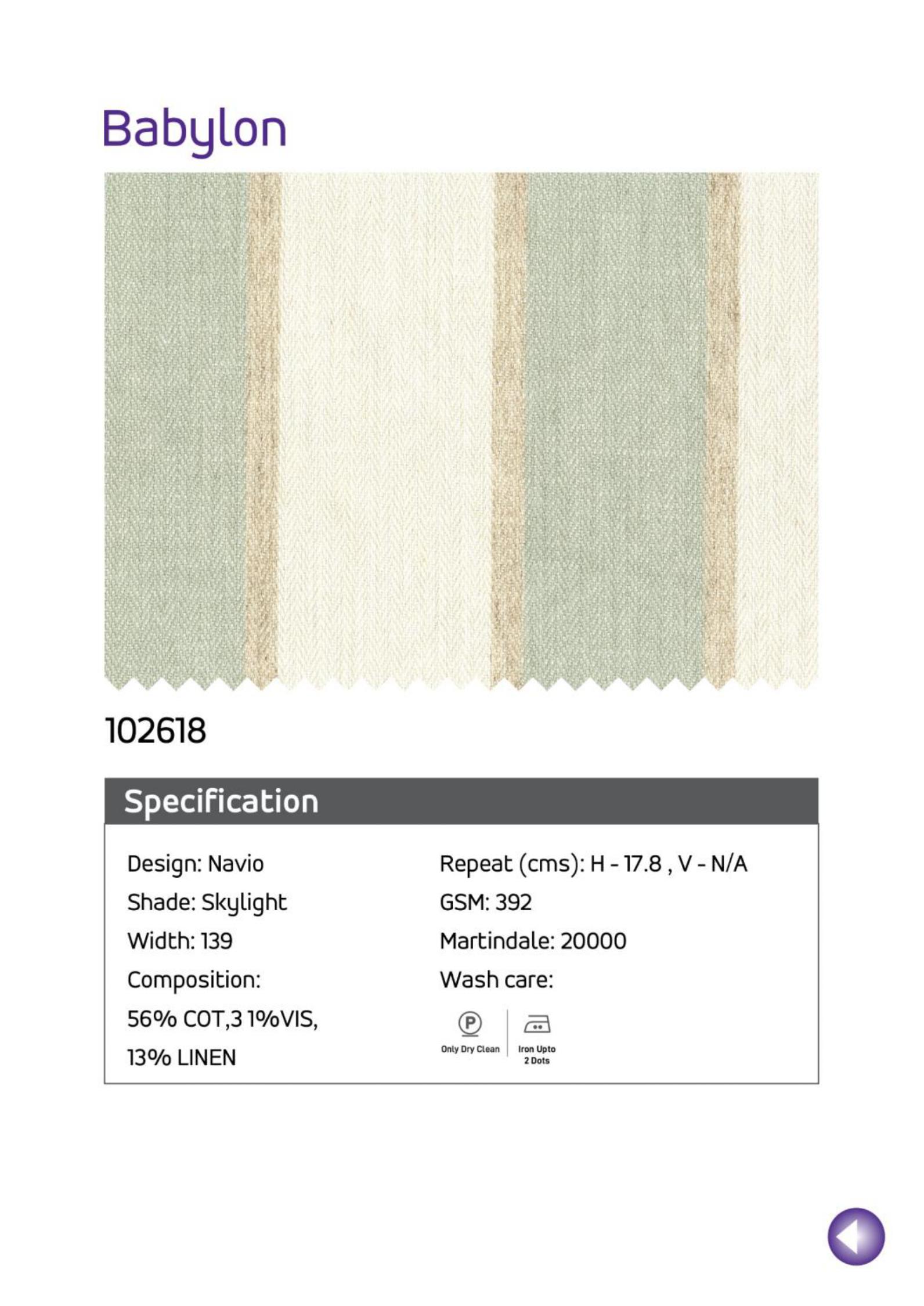 BabyLon 102618 Linen Fabric - Soft & Breathable