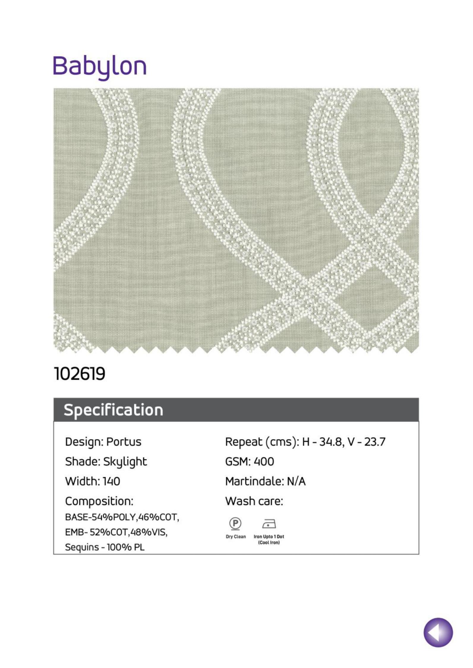 BabyLon 102619 Linen Fabric - Soft & Breathable