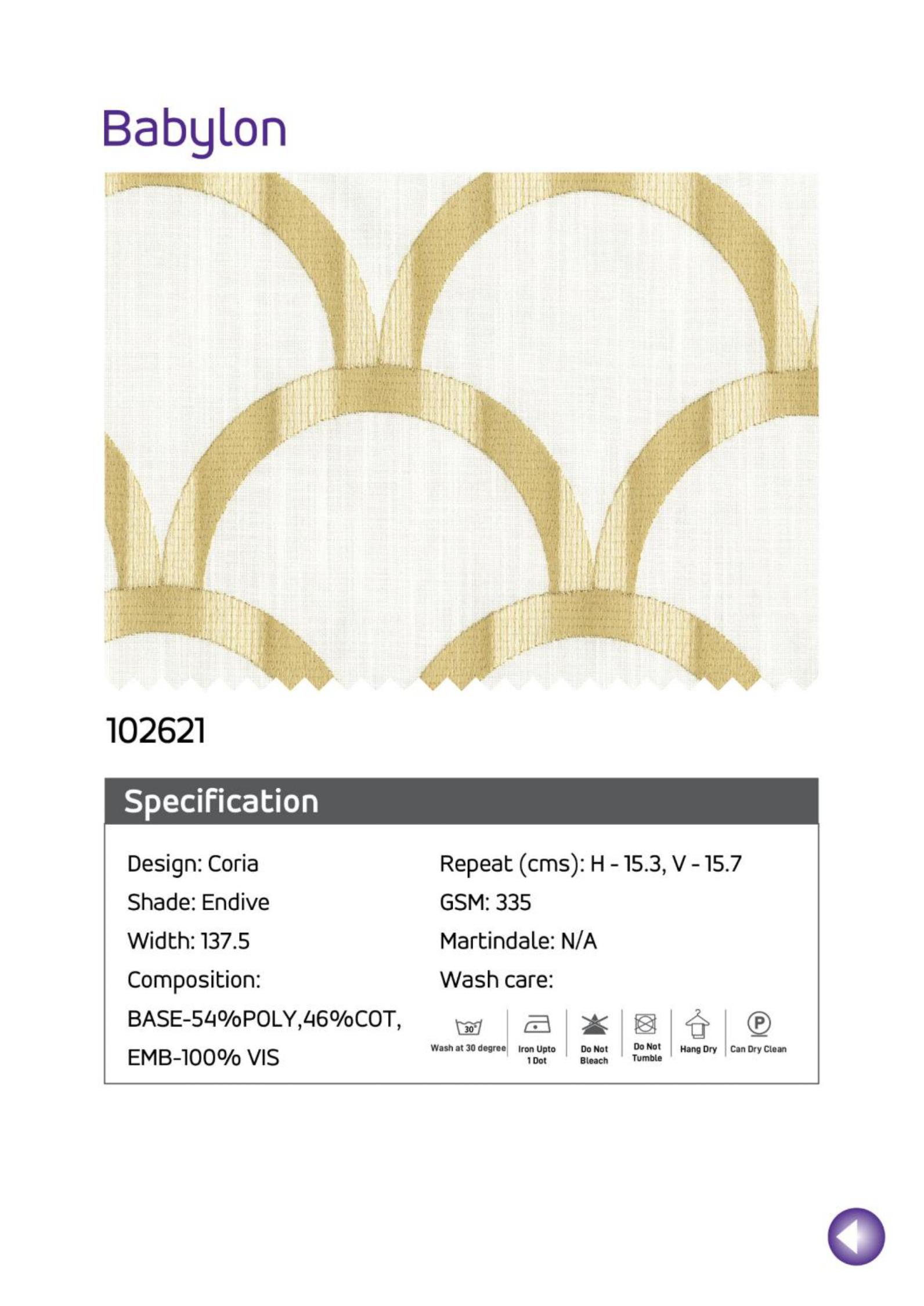 BabyLon 102621 Linen Fabric - Soft & Breathable