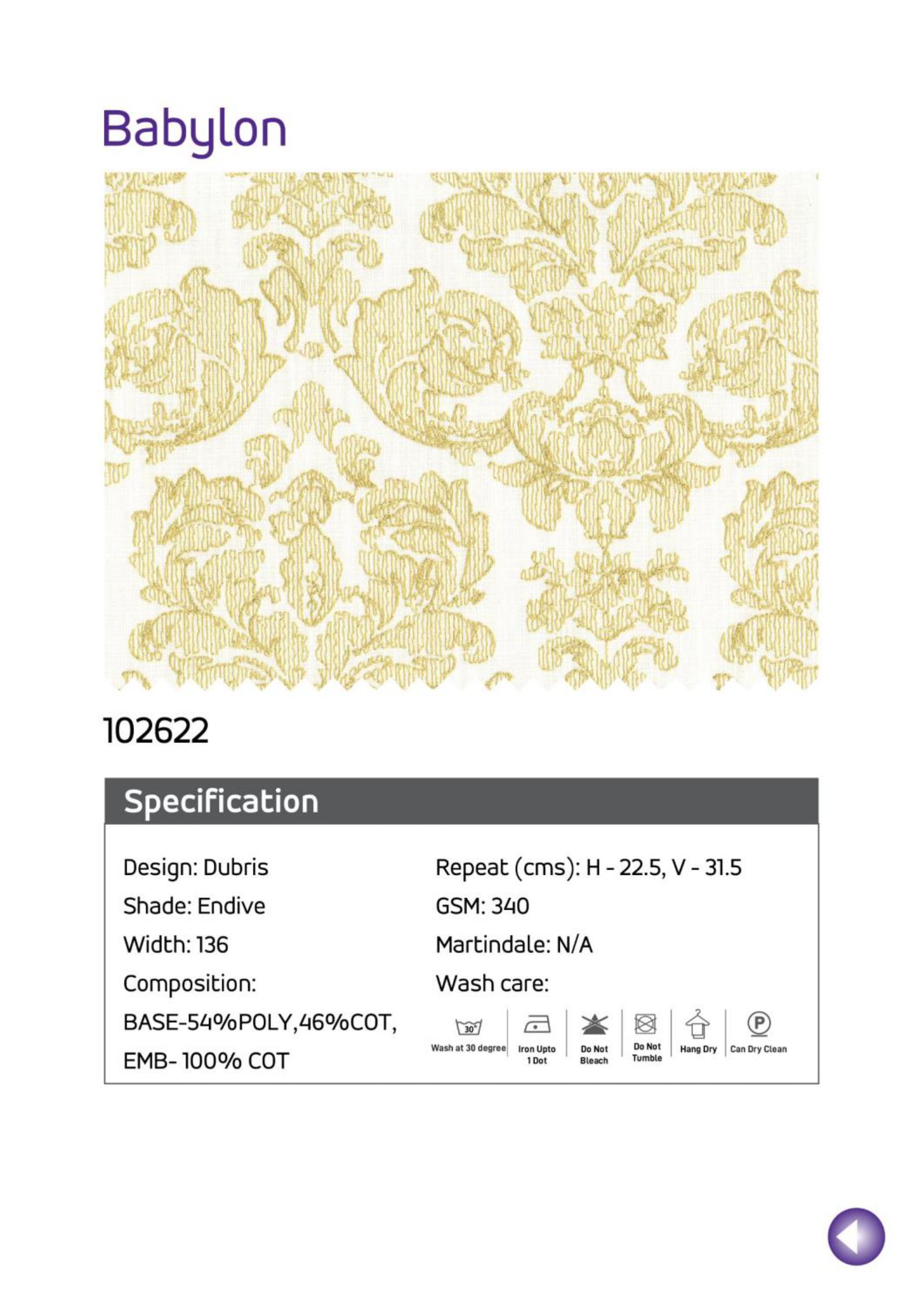 BabyLon 102622 Linen Fabric - Soft & Breathable