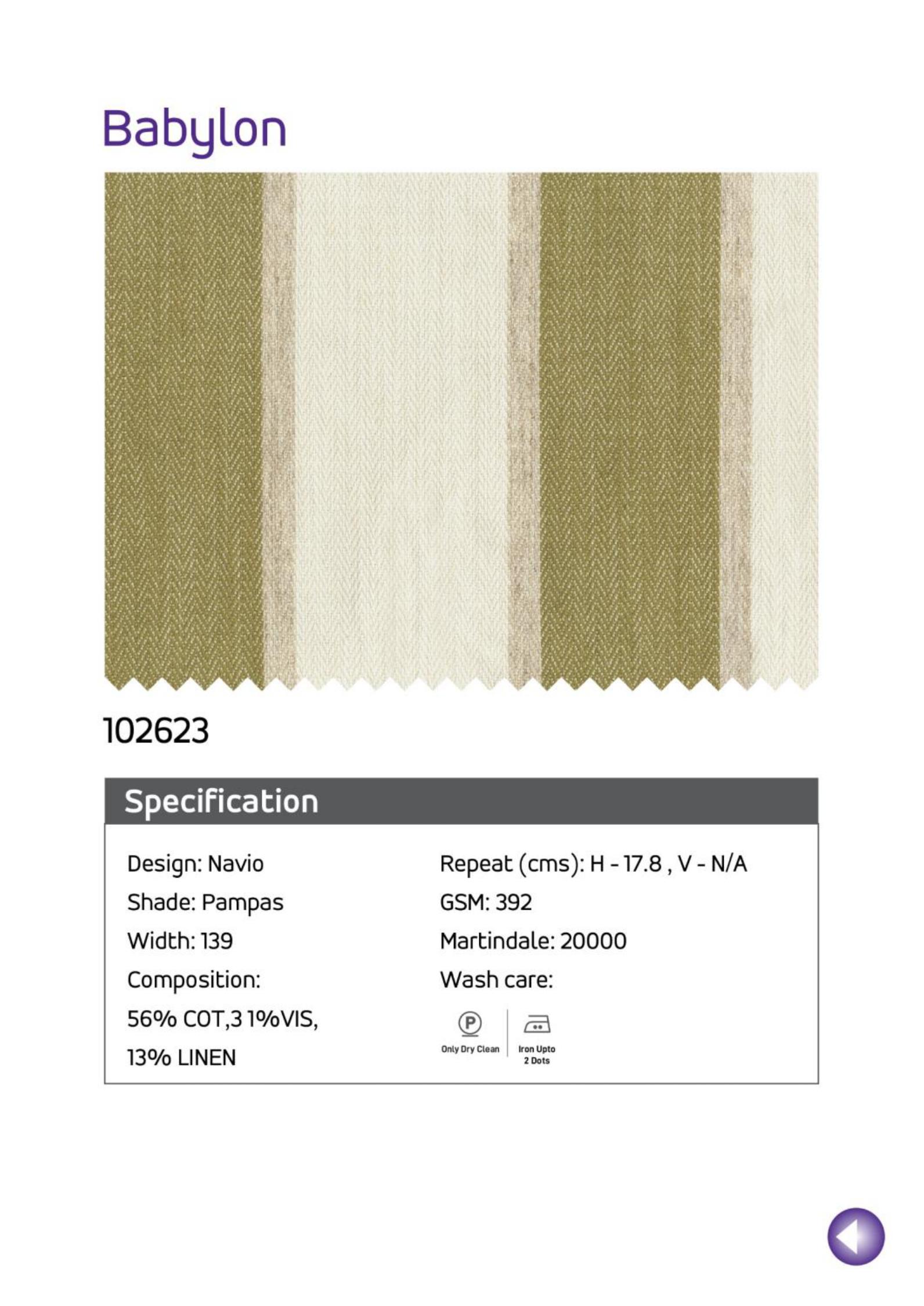 BabyLon 102623 Linen Fabric - Soft & Breathable