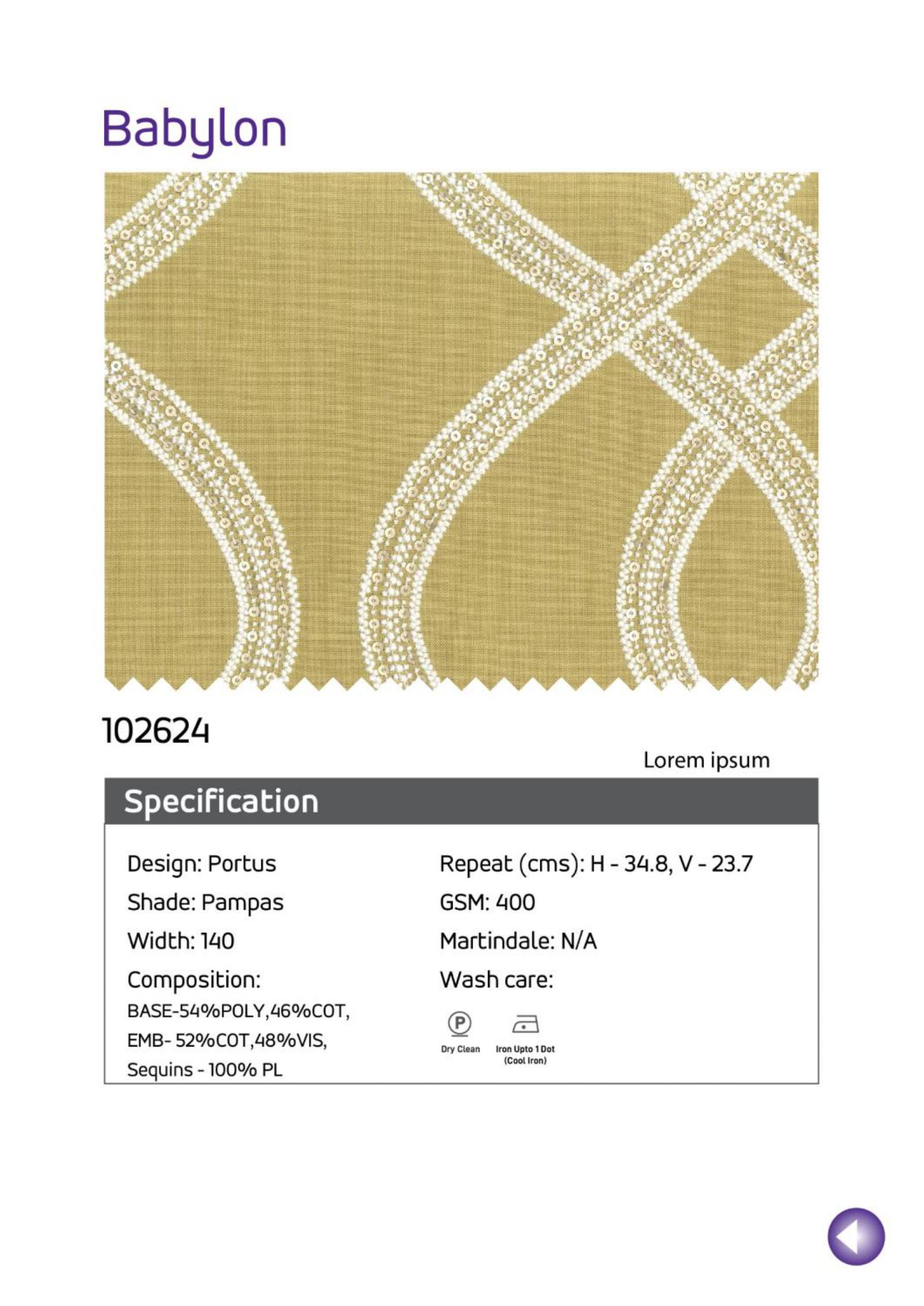 BabyLon 102624 Linen Fabric - Soft & Breathable