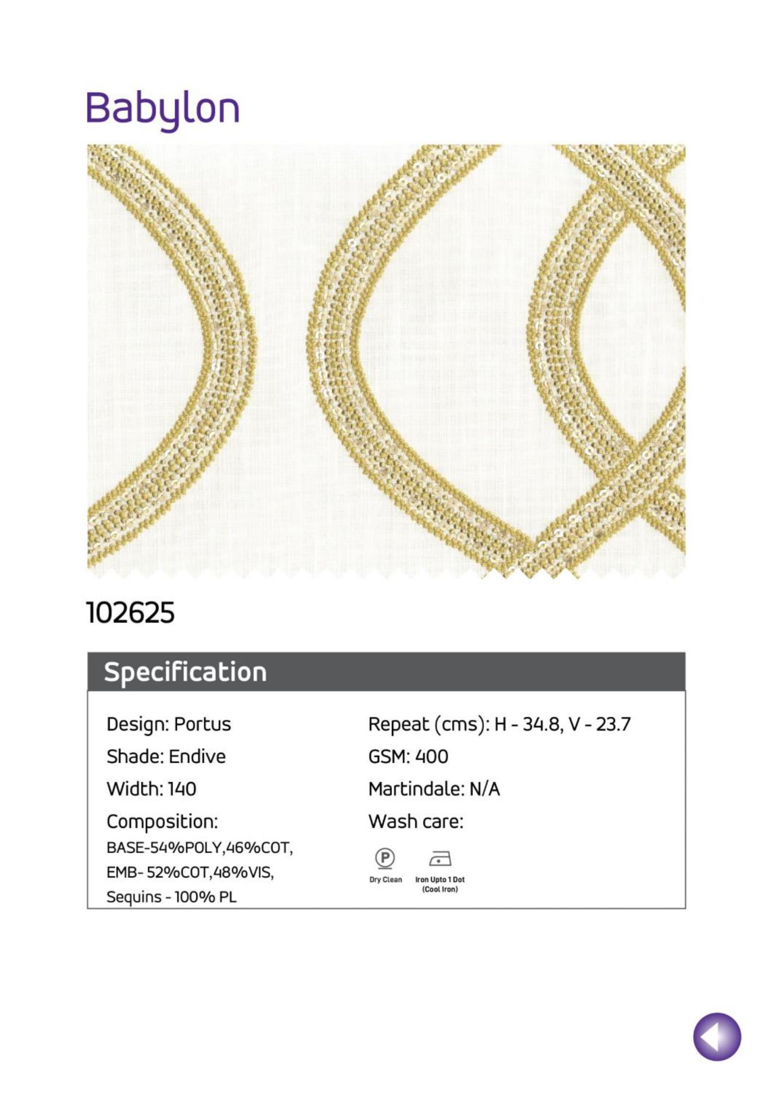 BabyLon 102625 Linen Fabric - Soft & Breathable