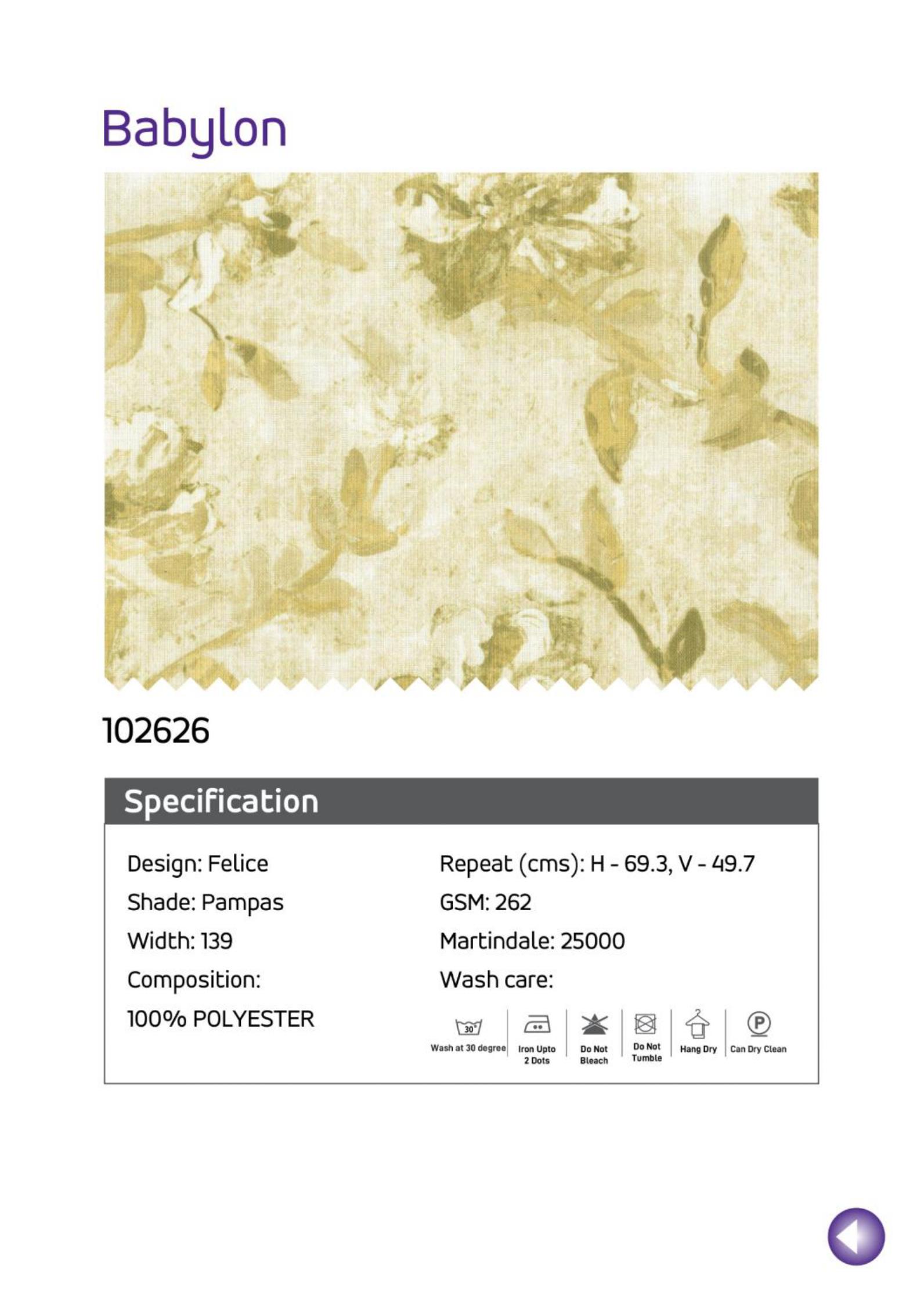 BabyLon  102626 Linen Fabric