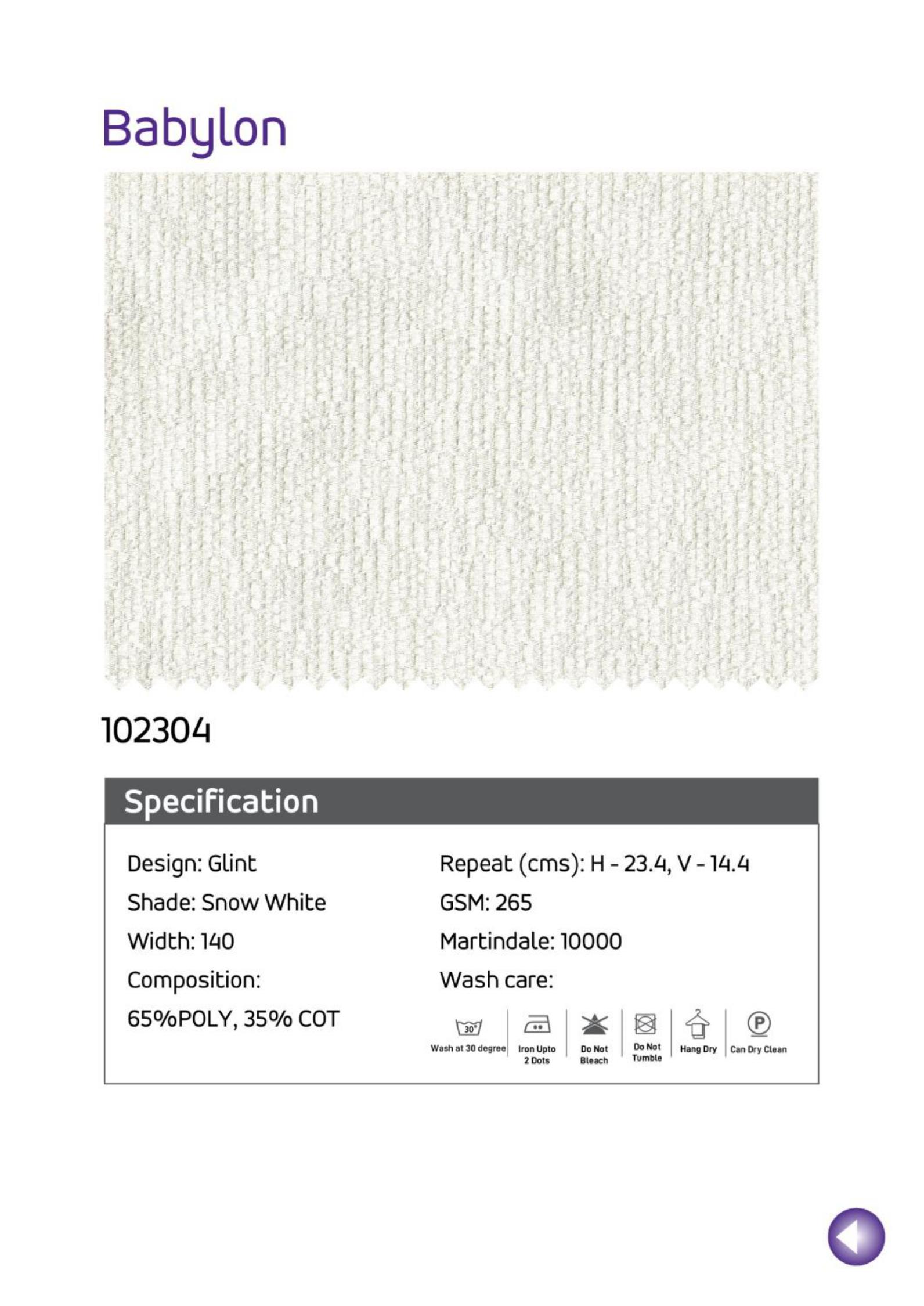 BabyLon Linen Fabric - 102304