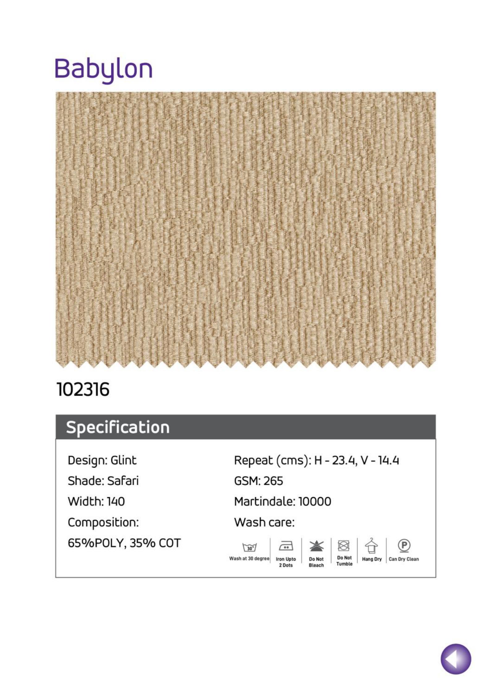 BabyLon 102316 Premium Linen Fabric