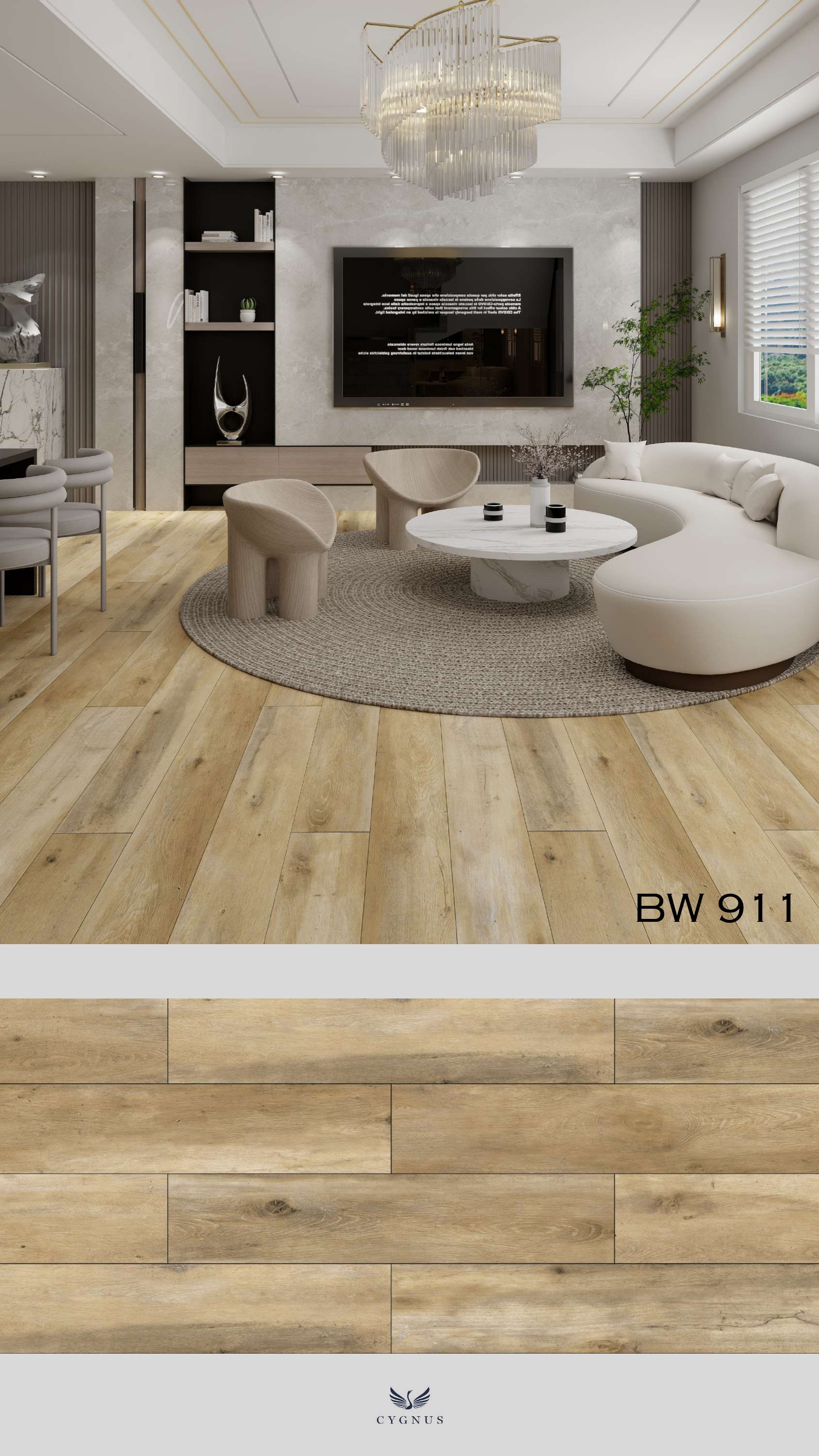 BW 911 WS Barnwood Herringbone Laminate Flooring - Durable & Stylish