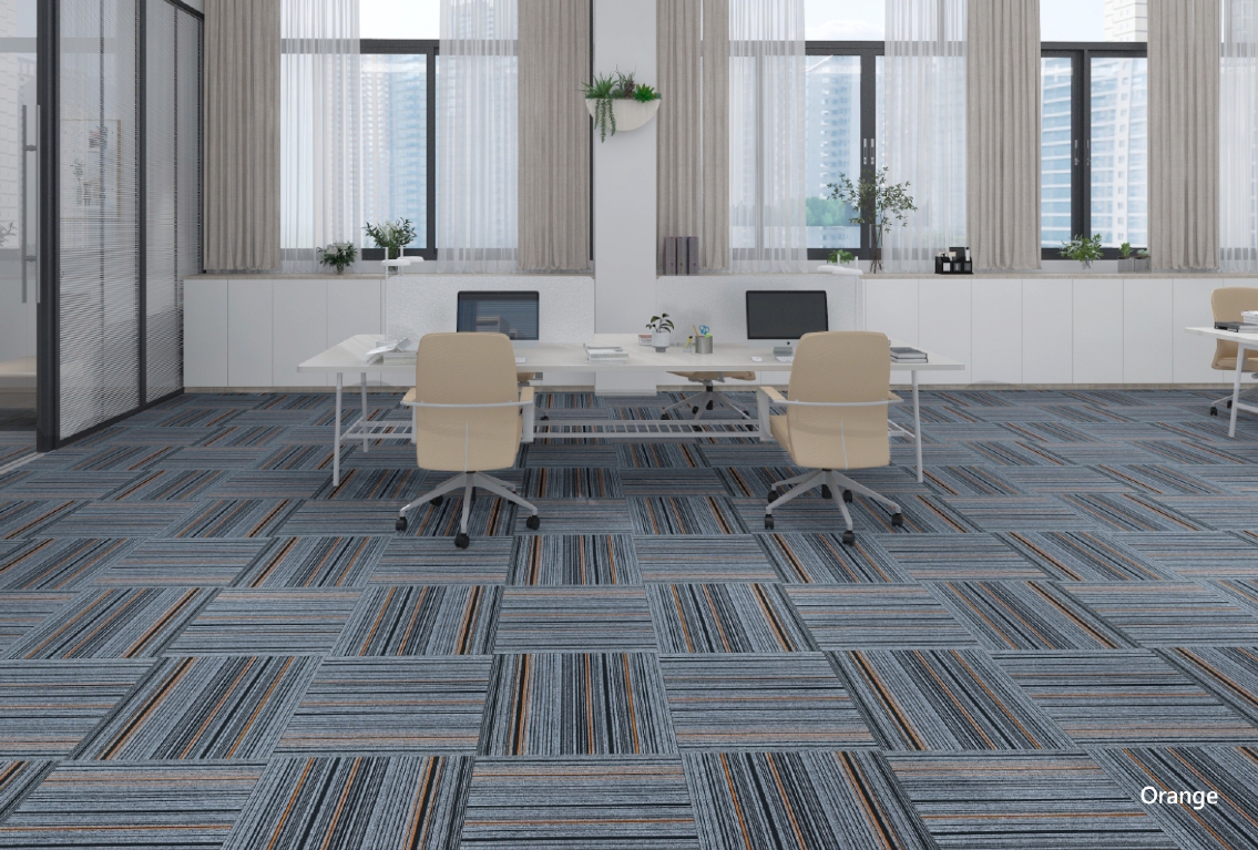 Blue Blink Excel Import Carpet Tile - Durable & Stylish