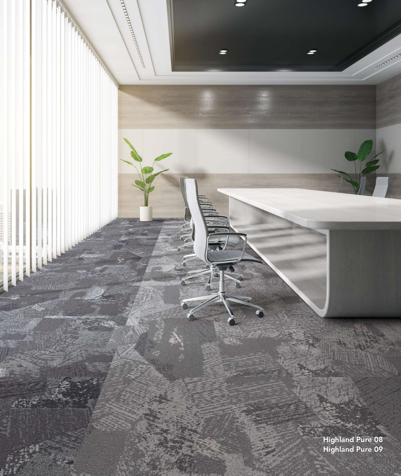 Highland Pure 08 Vito Carpet Tile - Durable & Stylish Flooring