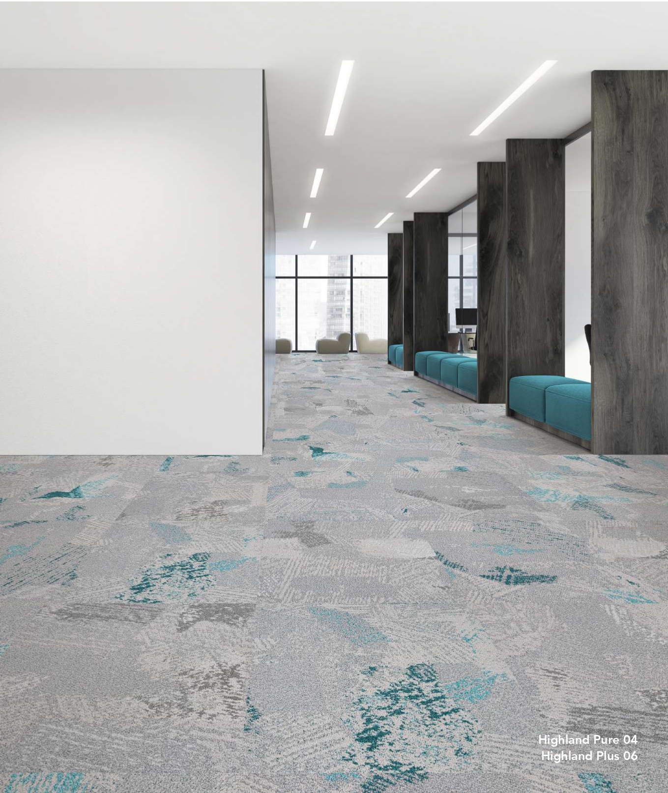 Highland Pure 06 Vito Carpet Tile - Durable & Stylish Flooring