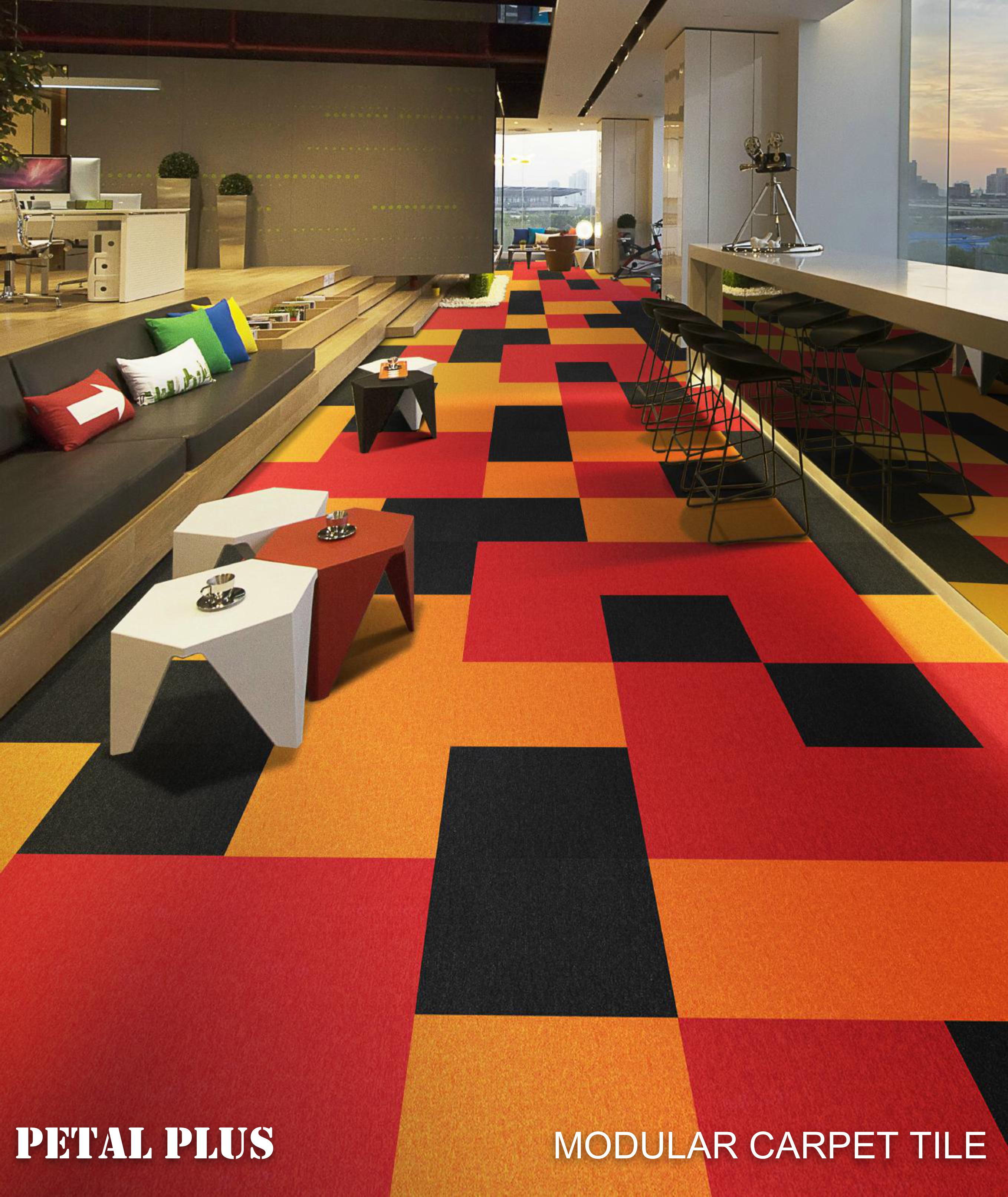 Petal Plus Carpet Tile Vito Floor – Durable & Stylish