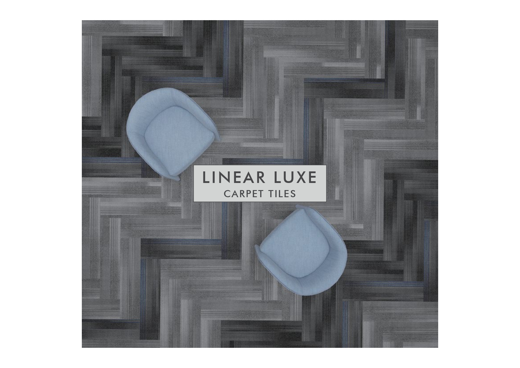 Linear Luxe Excel Prime Carpet Tile - Stylish Flooring