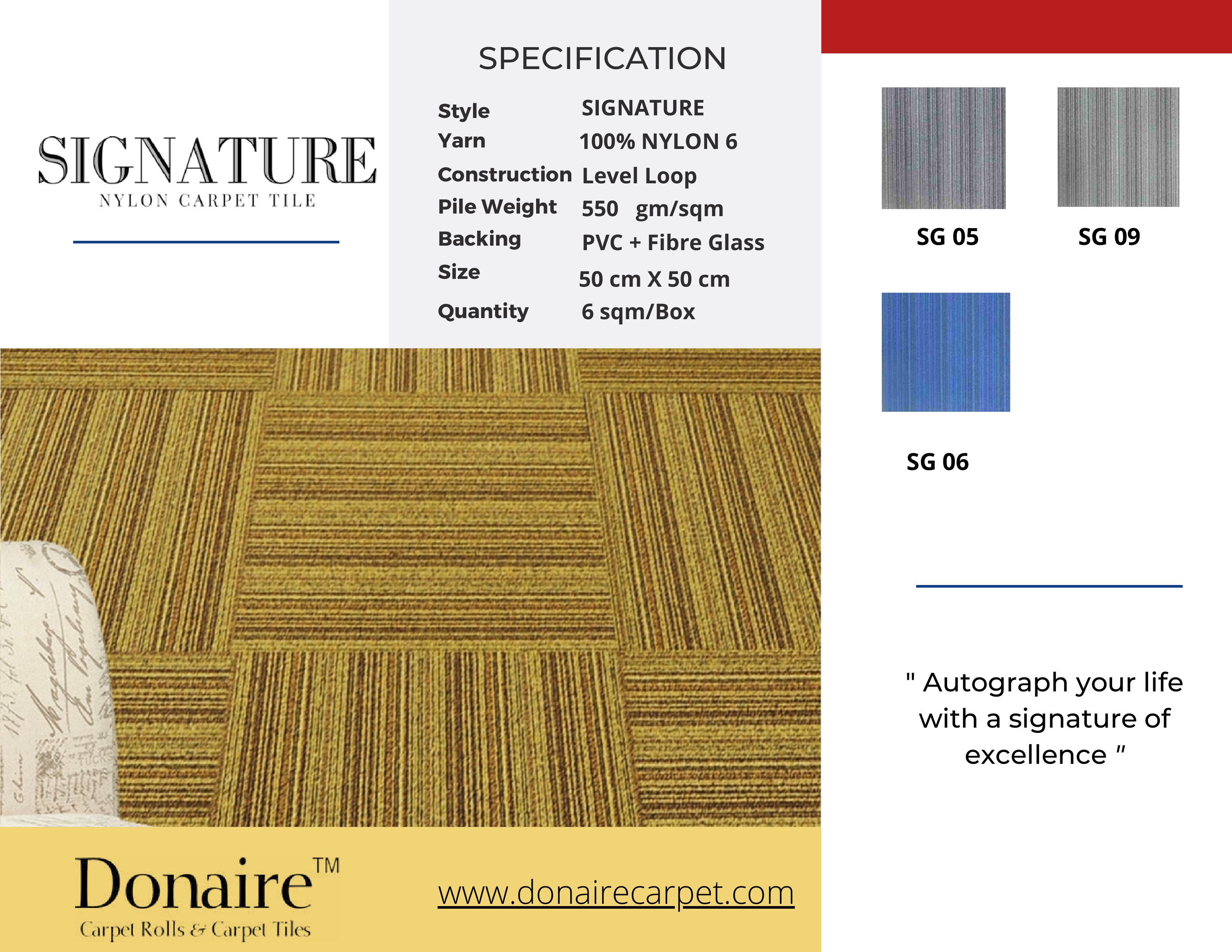 Donaire Carpet Tile - Signature Style