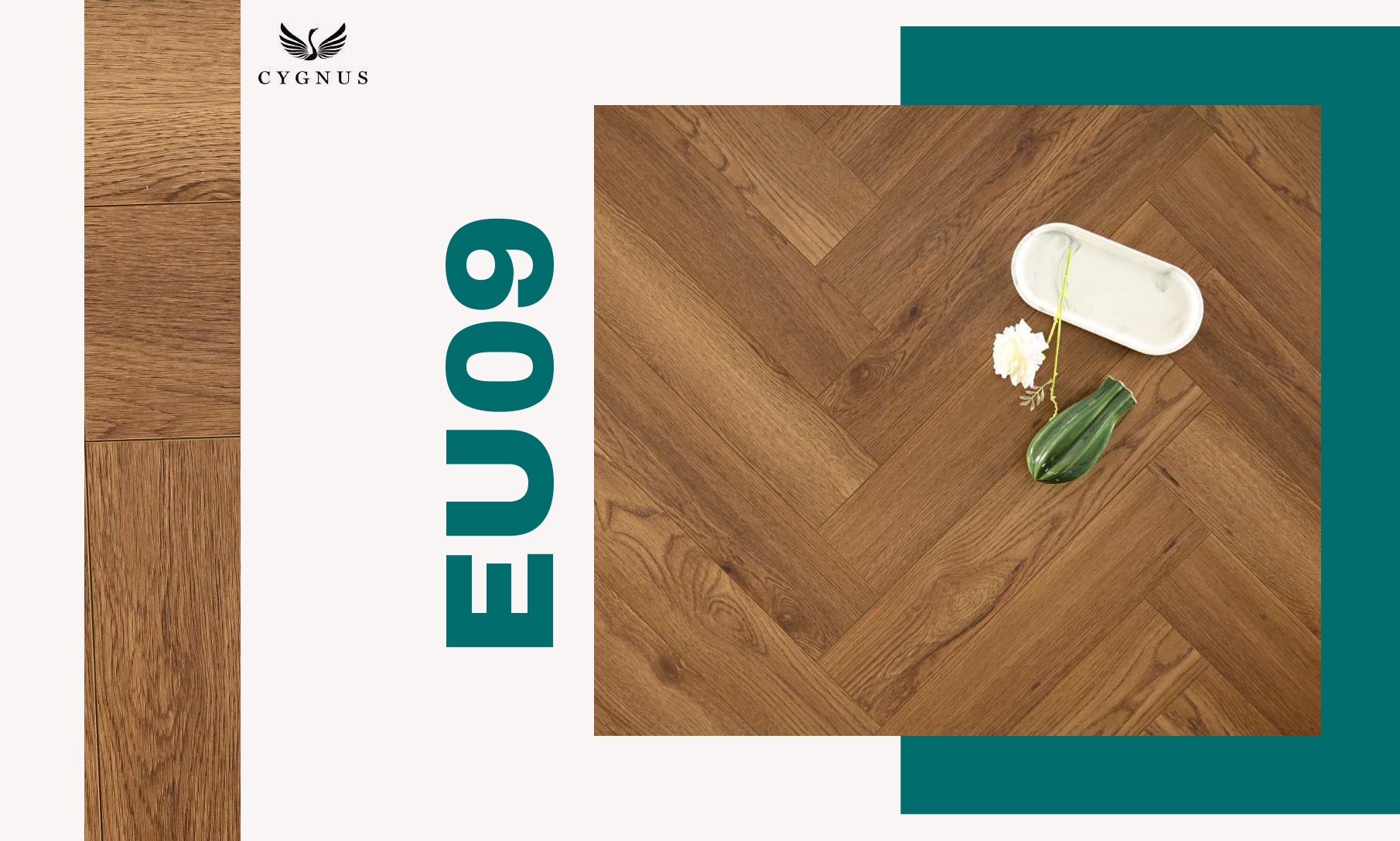 EU09  WS Euphoria Herringbone Laminate Flooring - Durable & Stylish