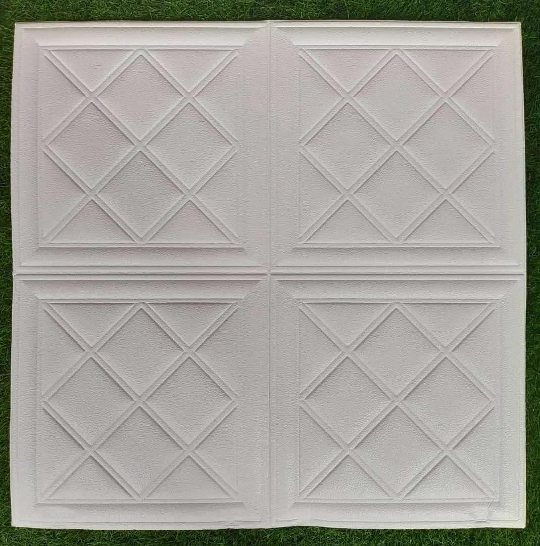 3D Foam Tile 25 Wall Decor | Premium Quality Peel-and-Stick Tiles