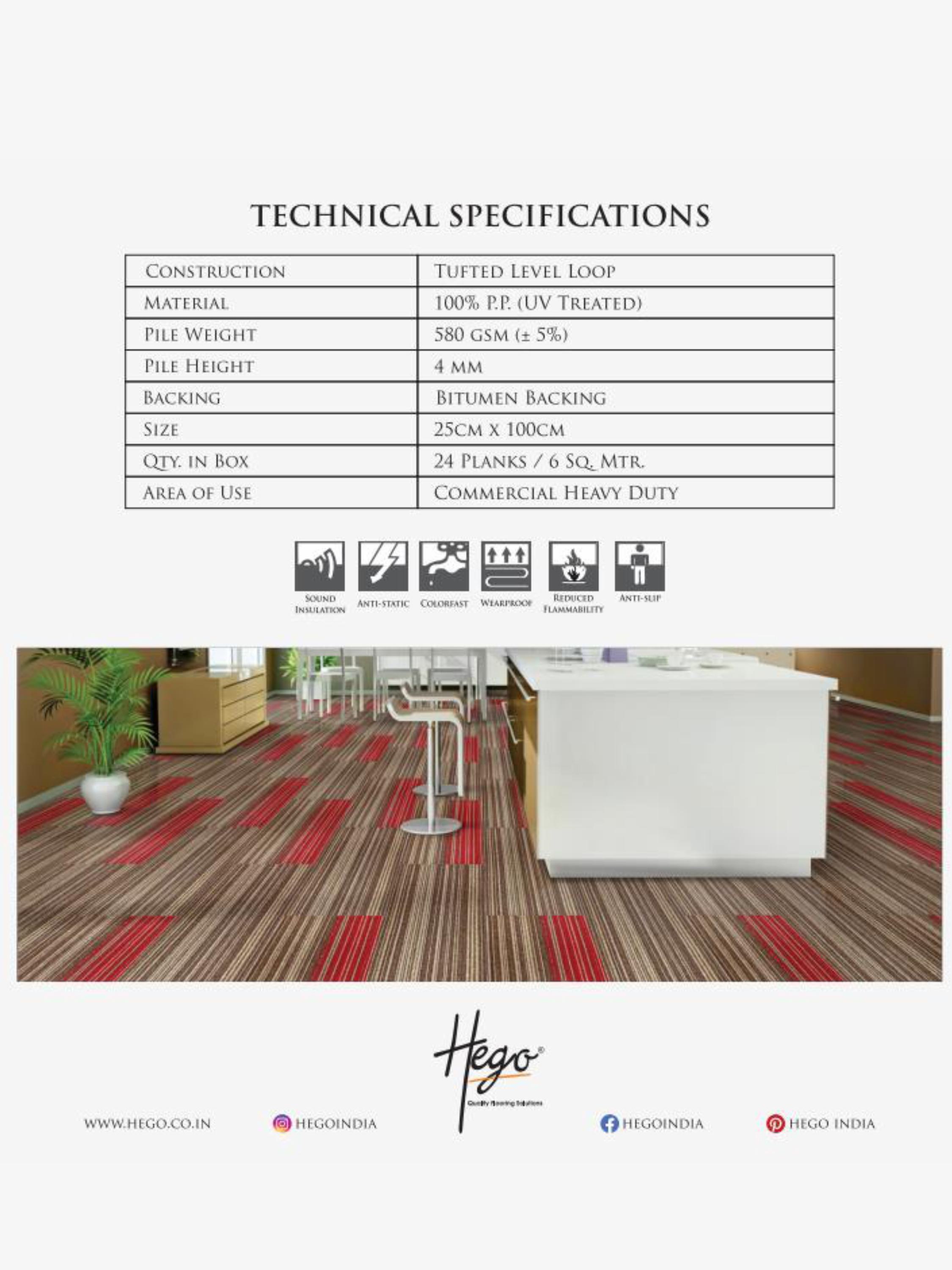 Impact Carpet Tile - Durable & Stylish Flooring Solution