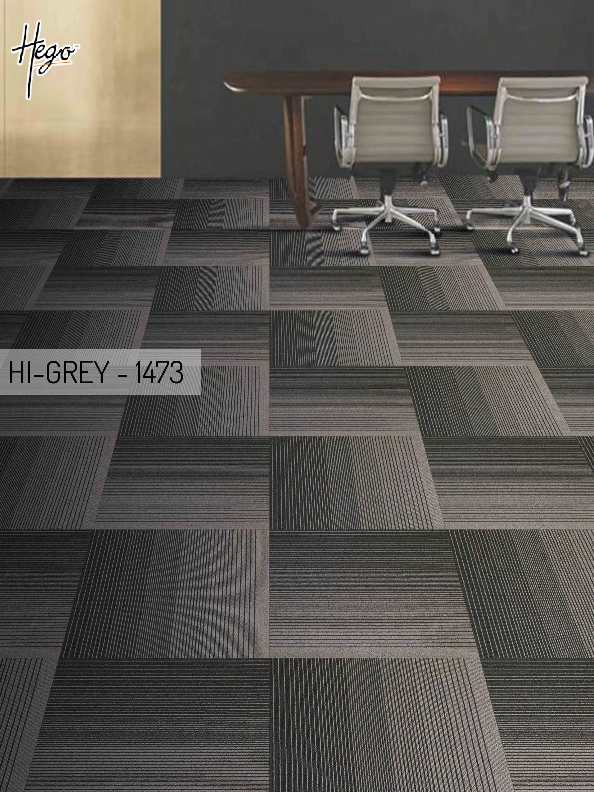 Interline Carpet Tile Hi-Grey 1473 - Premium Quality