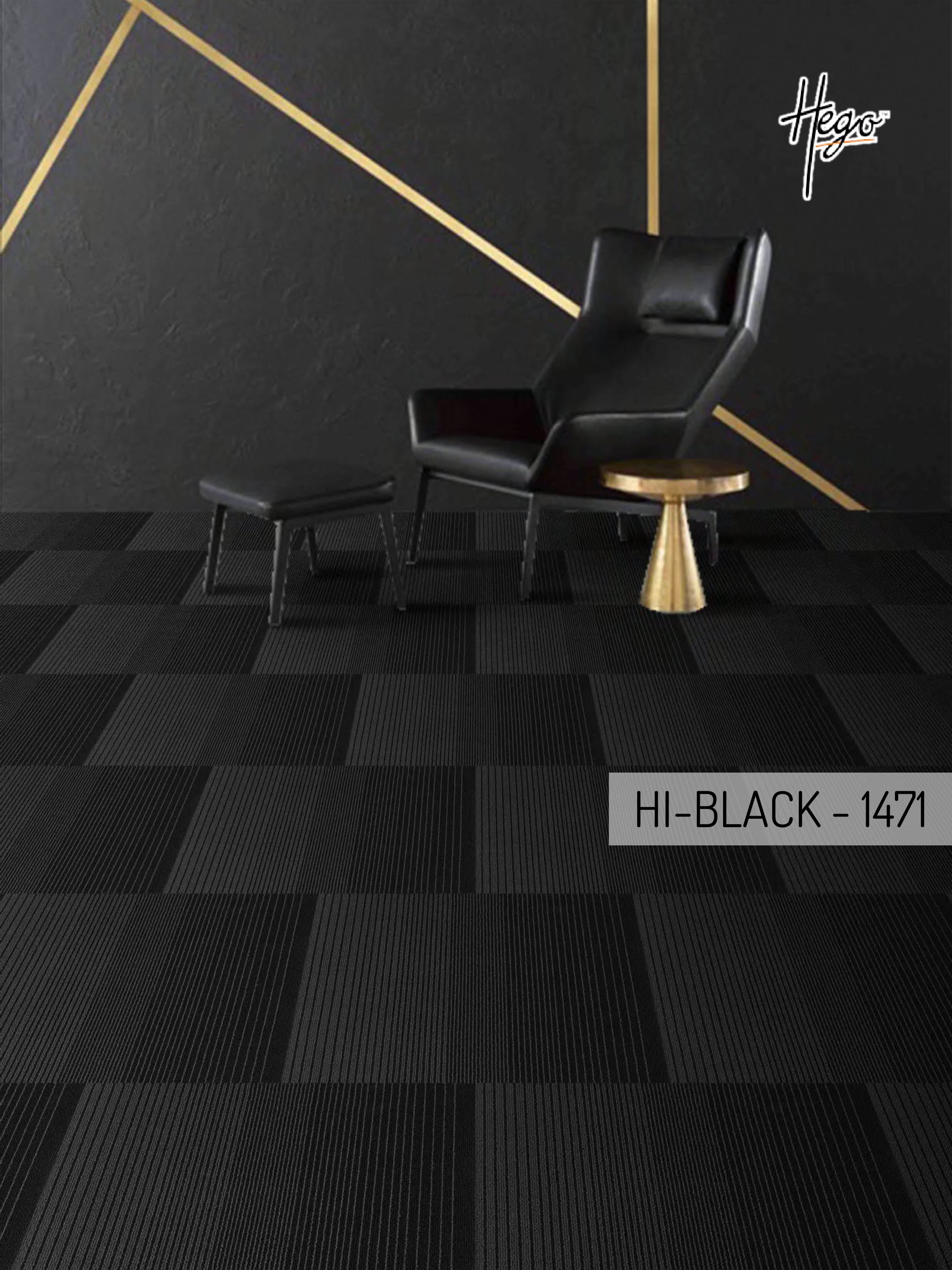 Interline Carpet Tile HI-Black-1471 - Premium Quality