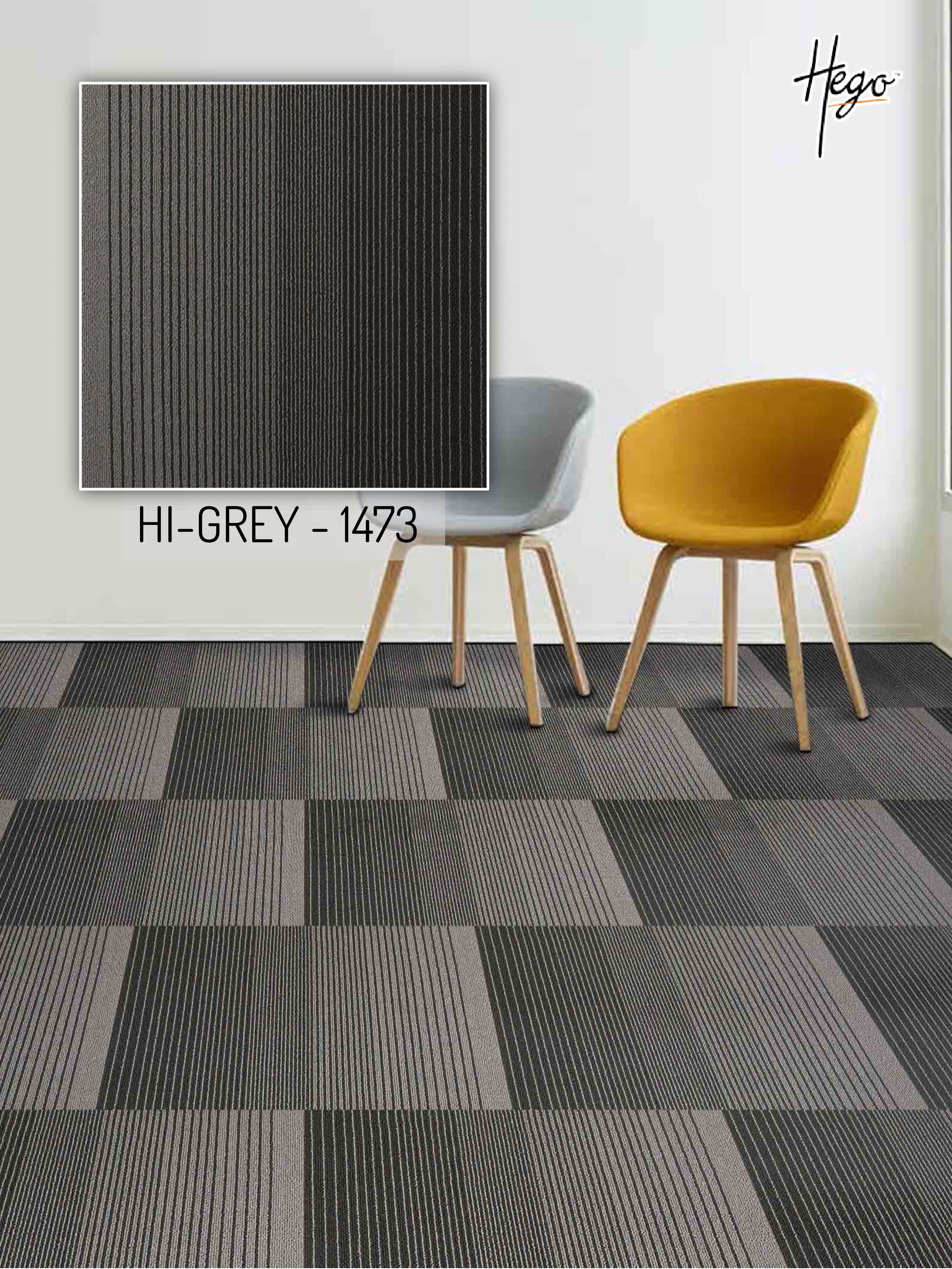 Interline Carpet Tile Hi-Grey 1473 - Durable & Stylish