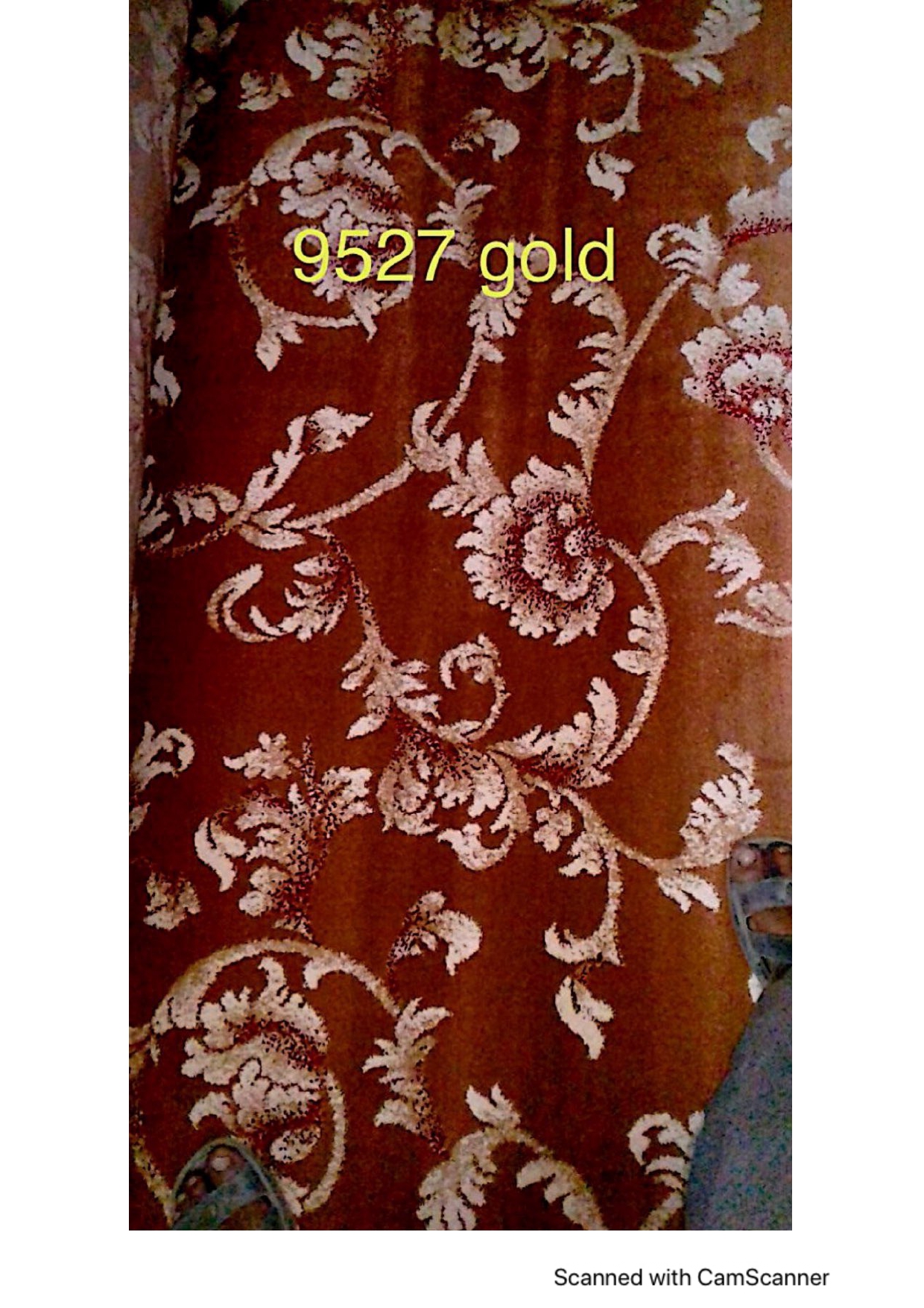 9527 Gold Kohinoor Carpets – Premium Handcrafted Elegance