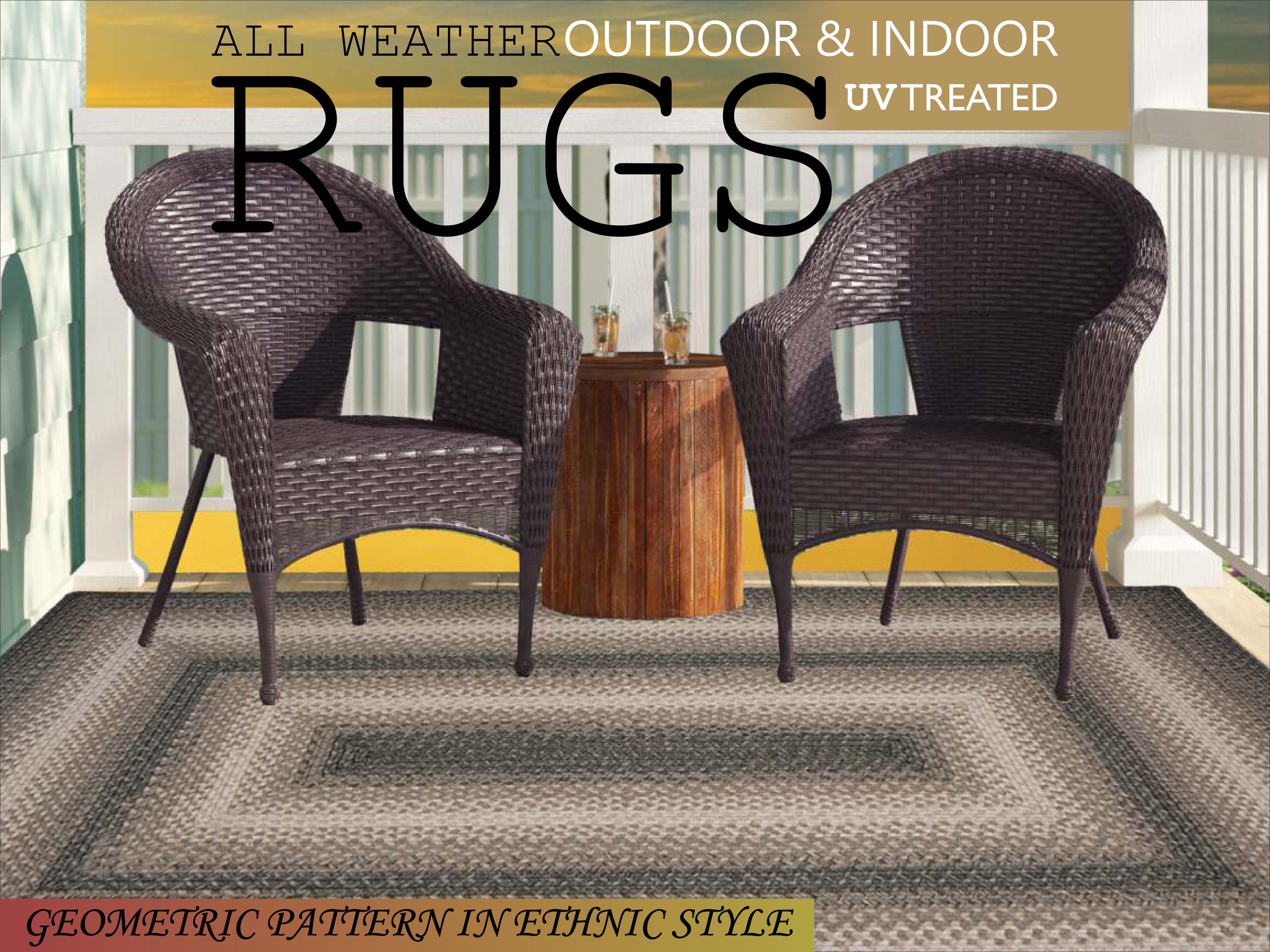 Kazage Outdoor & Indoor Rugs – Stylish & Durable