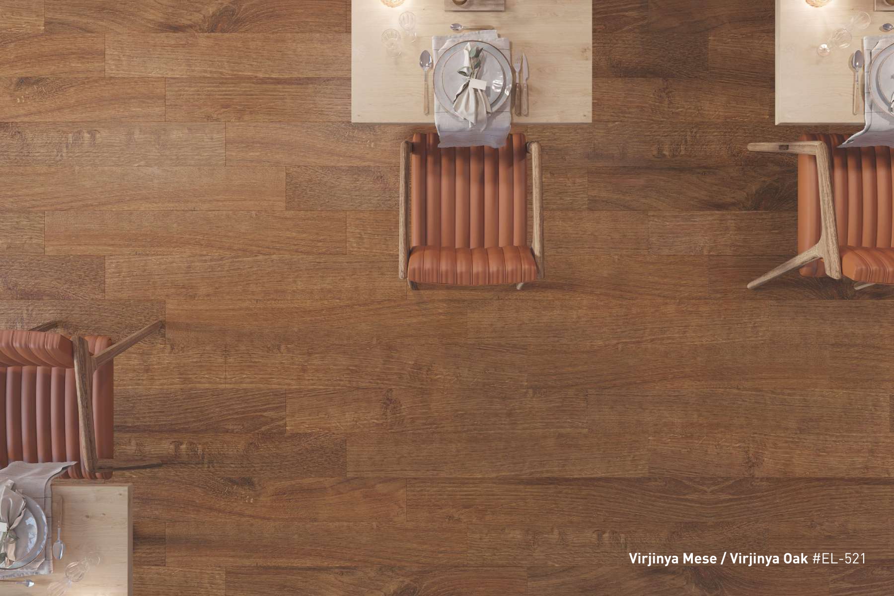 Virjinya Oak EL-521 Defloor Laminate Wooden Flooring