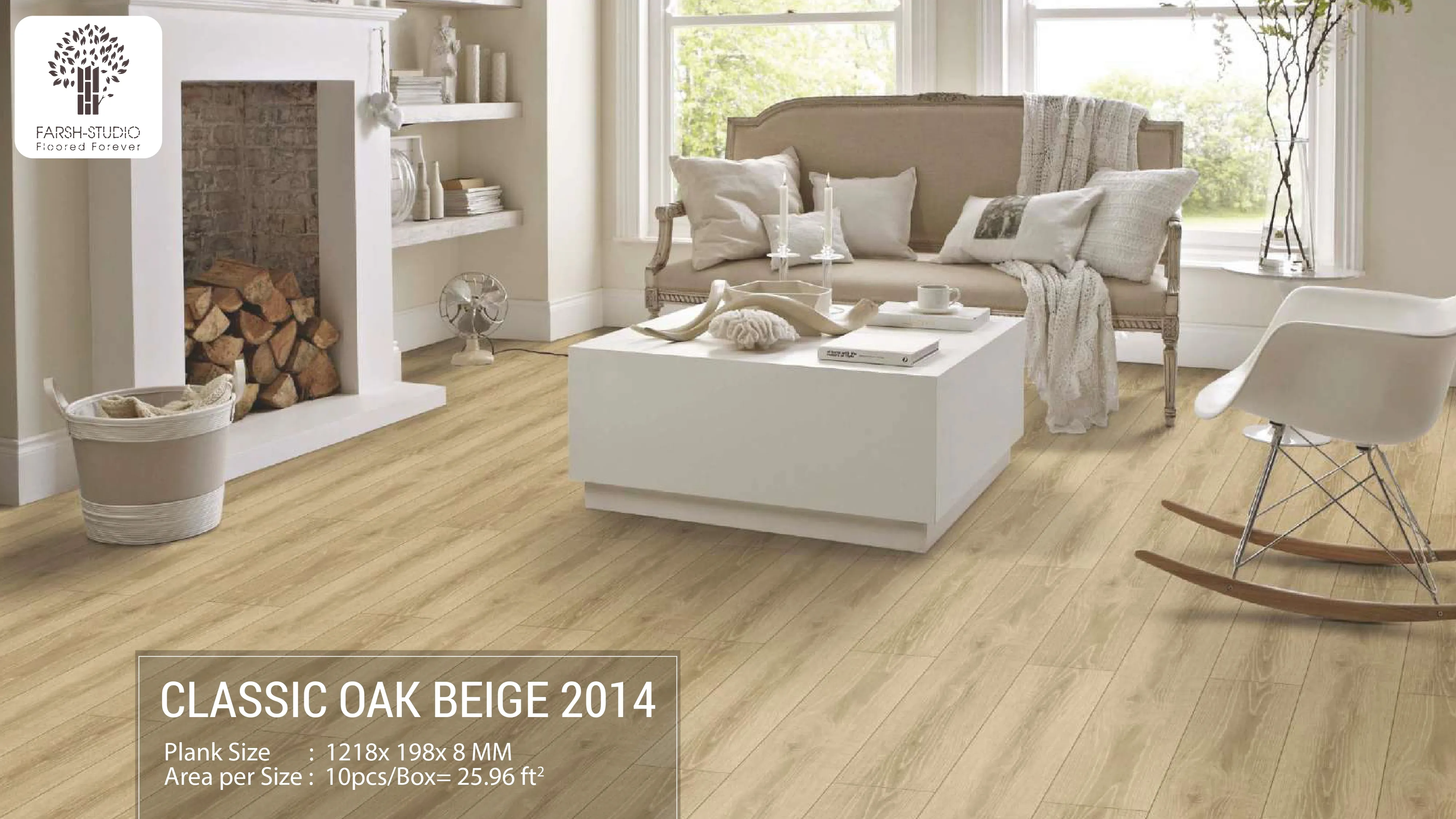 Classic Oak Beige 2014 Wooden Flooring - Timeless Elegance for Your Space