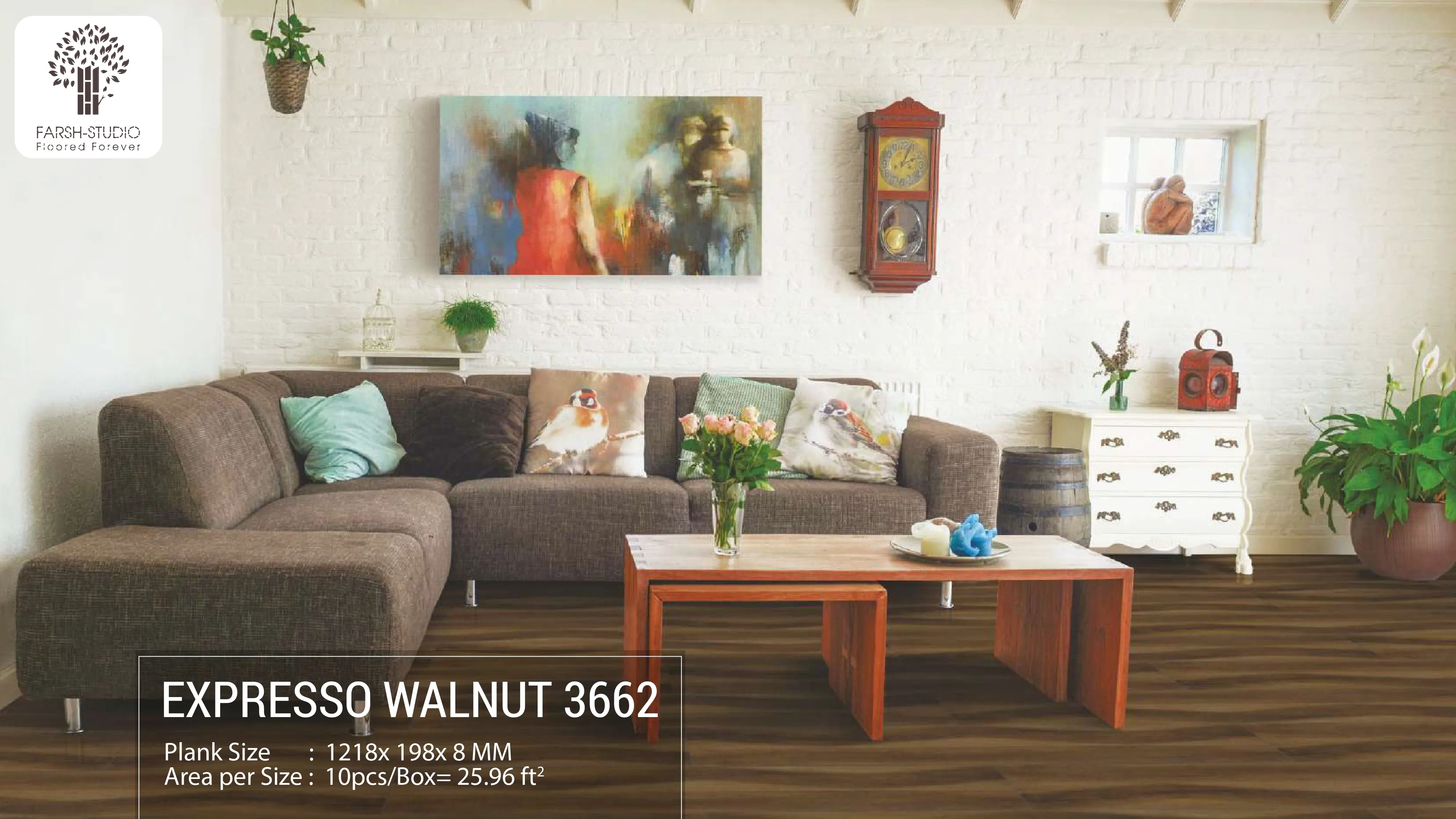 Expresso Walnut 3662 Wooden Flooring - High-Quality Wood Floors