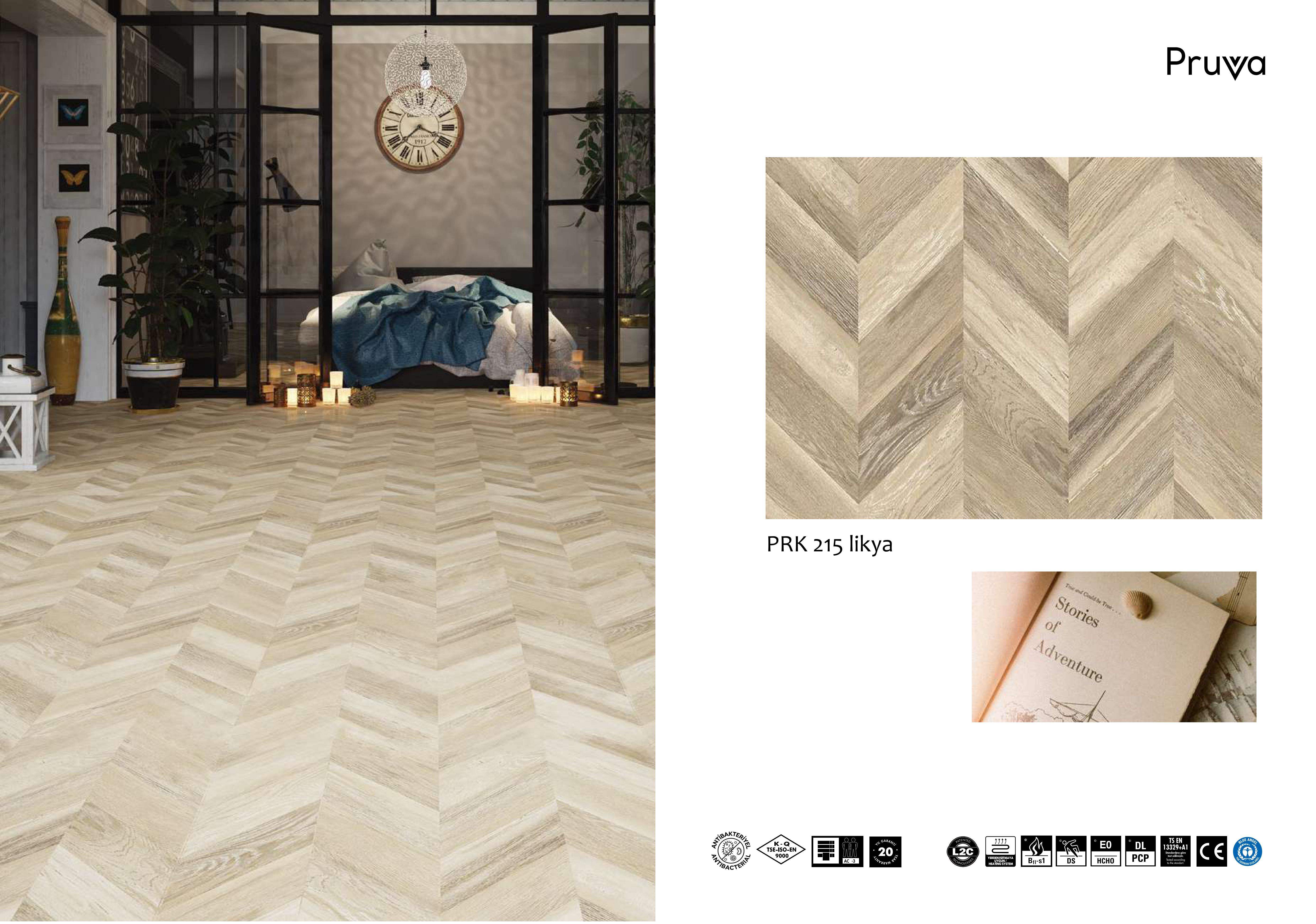 PKR215 LIKYA Chevron BVG Herringbone Flooring