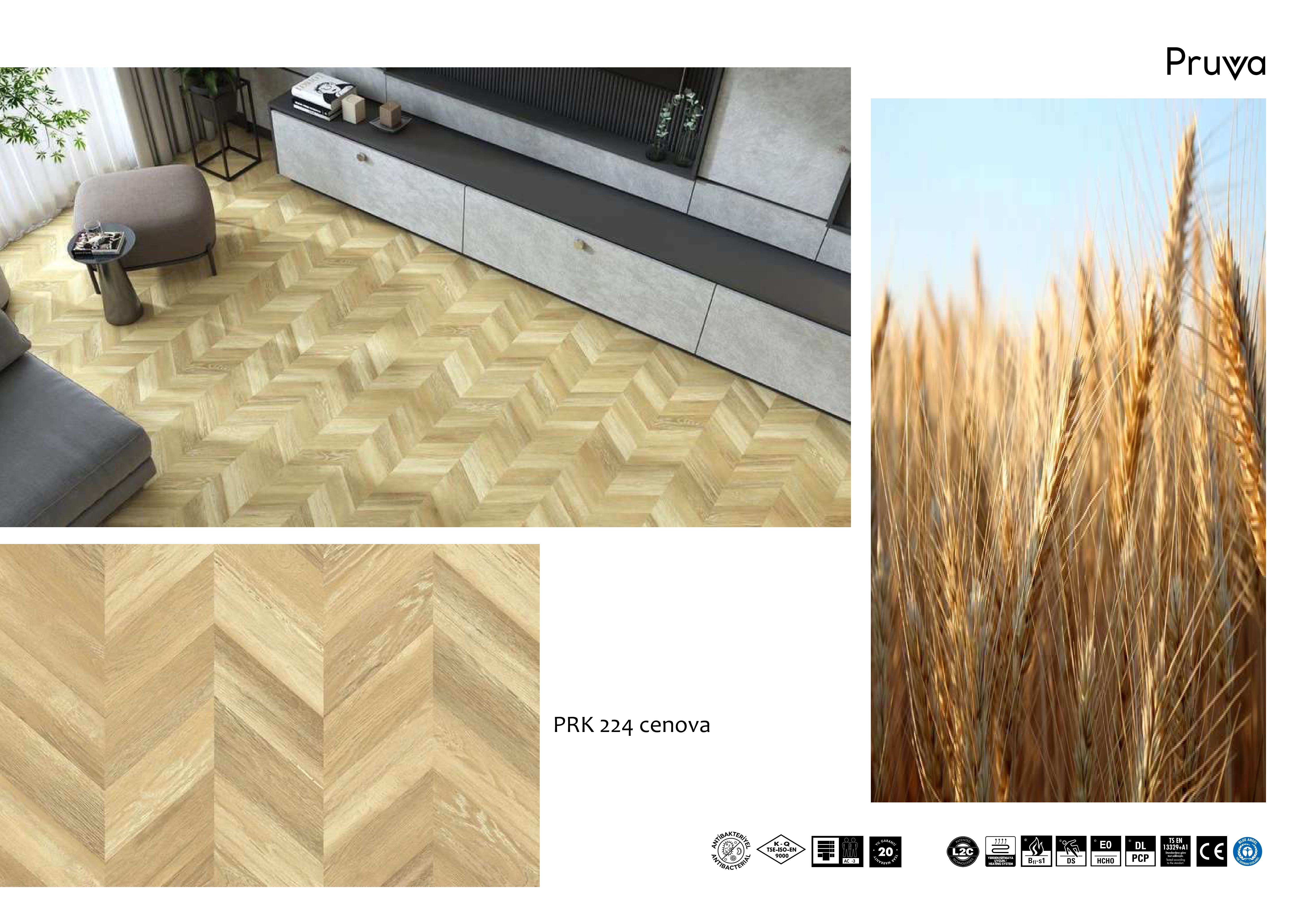 PRK223 CENOVA Chevron Herringbone Flooring