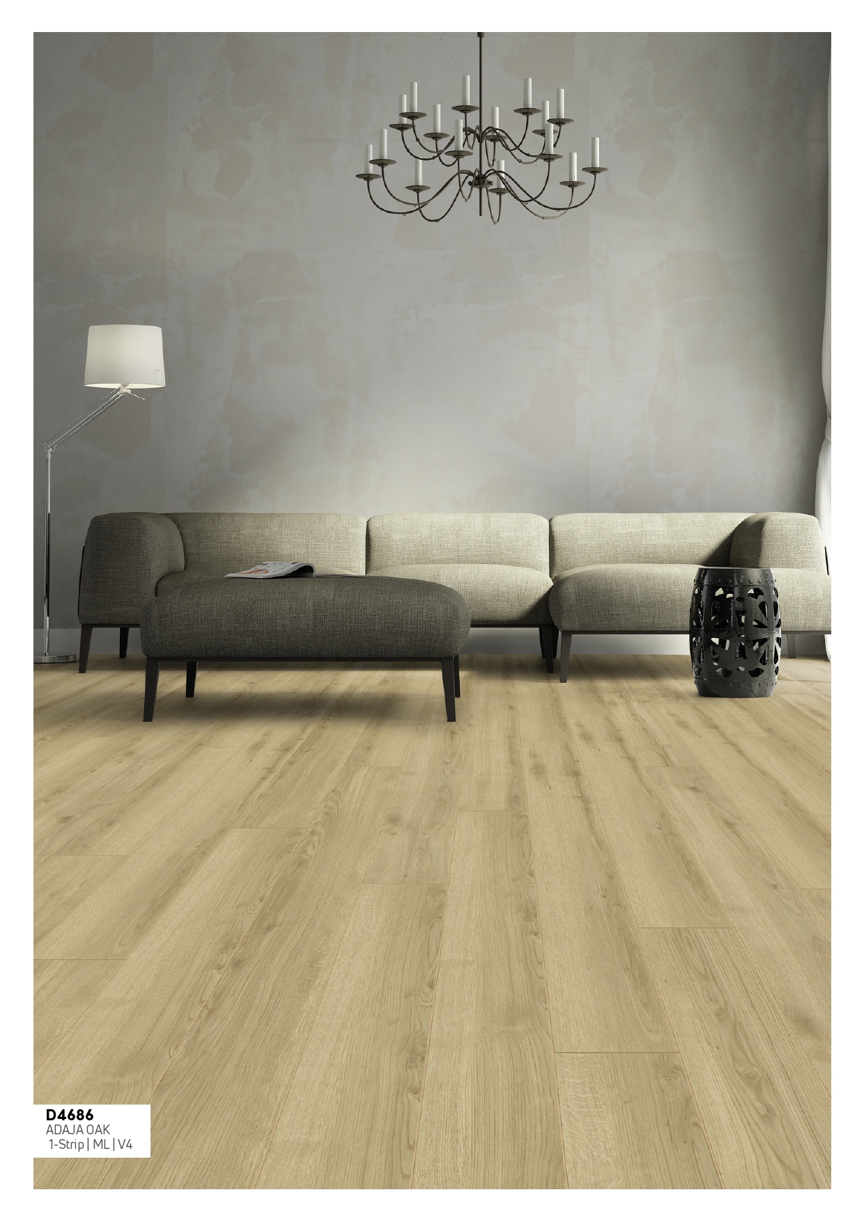 Robusto D4686 Kronotex Laminate Wooden Flooring