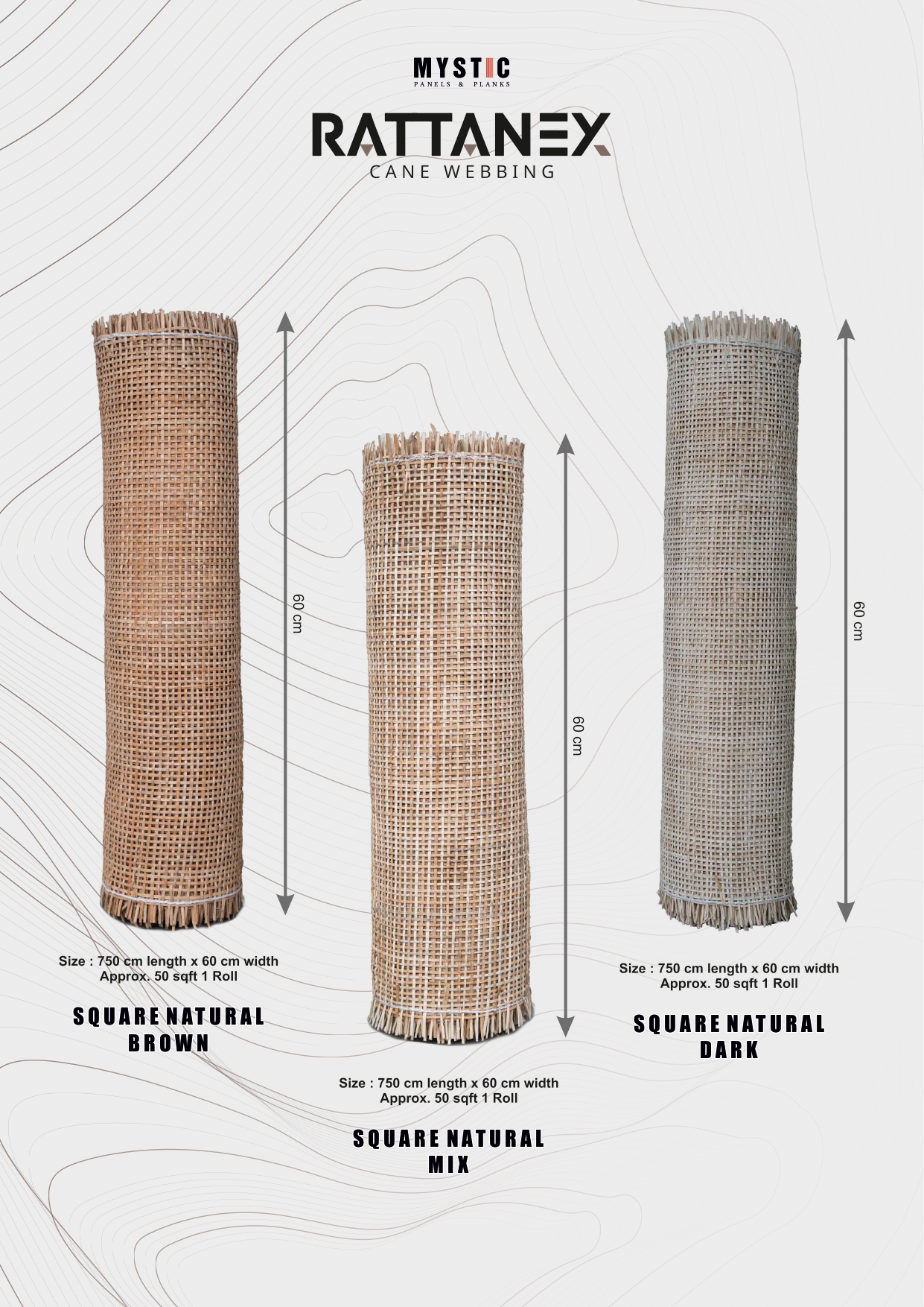 Rattan Cane Wall Paneling - Natural Texture for Stylish Interiors
