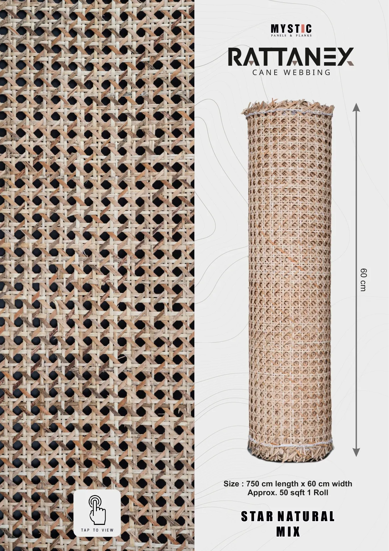 25 Rattan Cane Wall Paneling - Stylish & Sustainable Home Decor