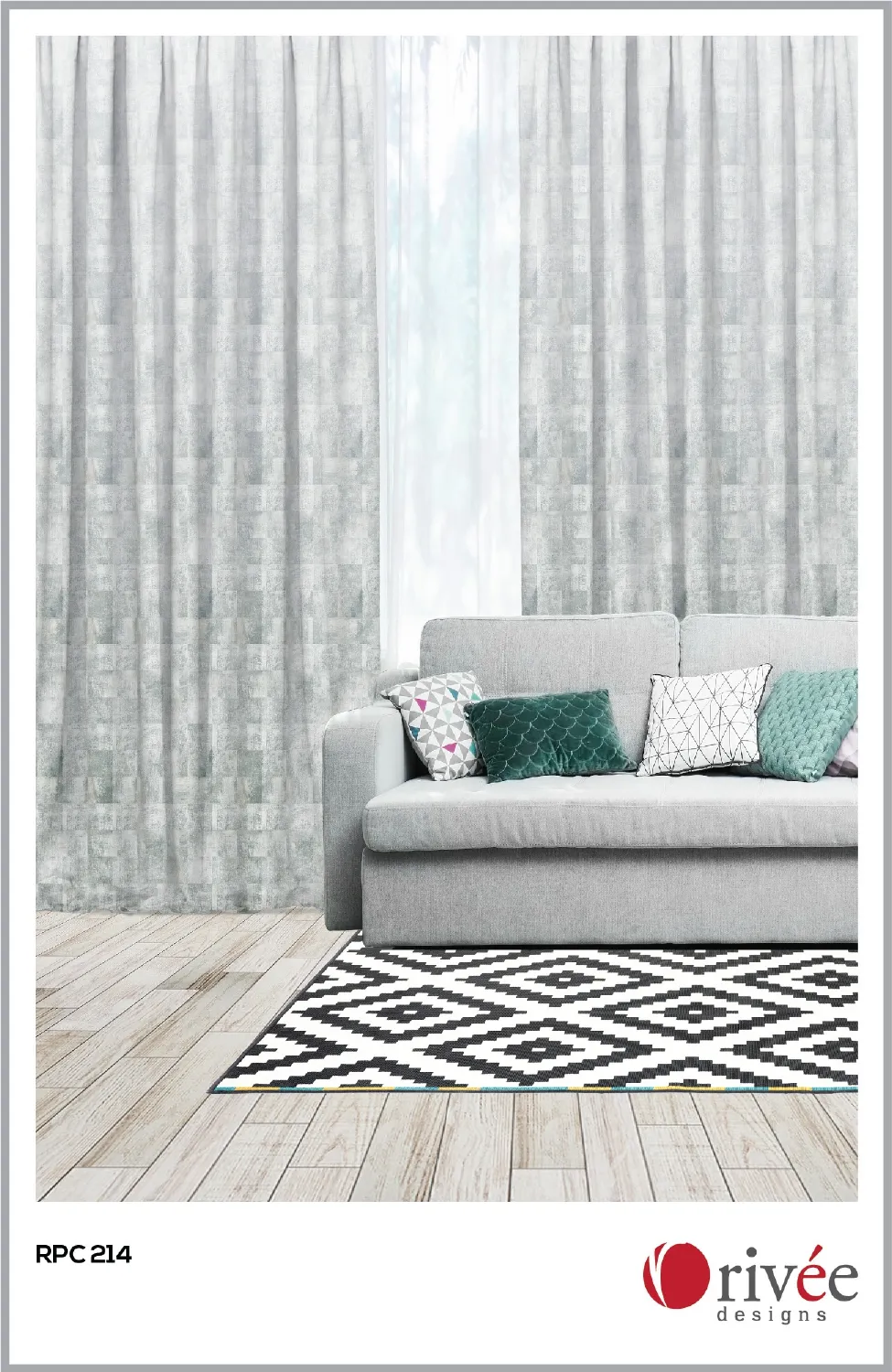 RPC 214 Spin Decor Customized Curtains