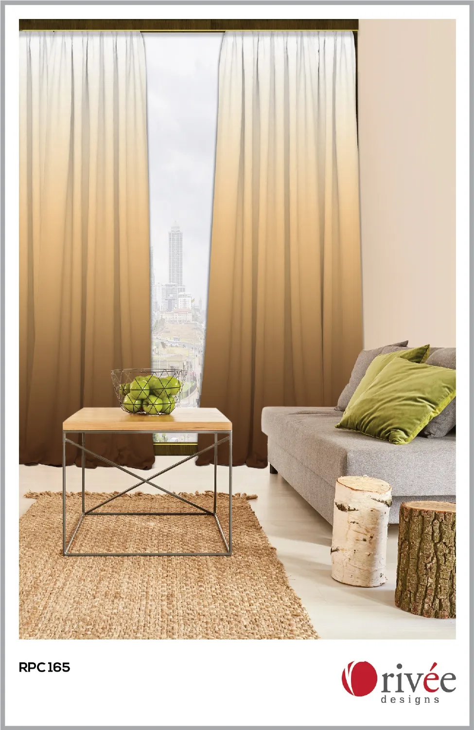 RPC 165 Spin Decor Customized Curtains