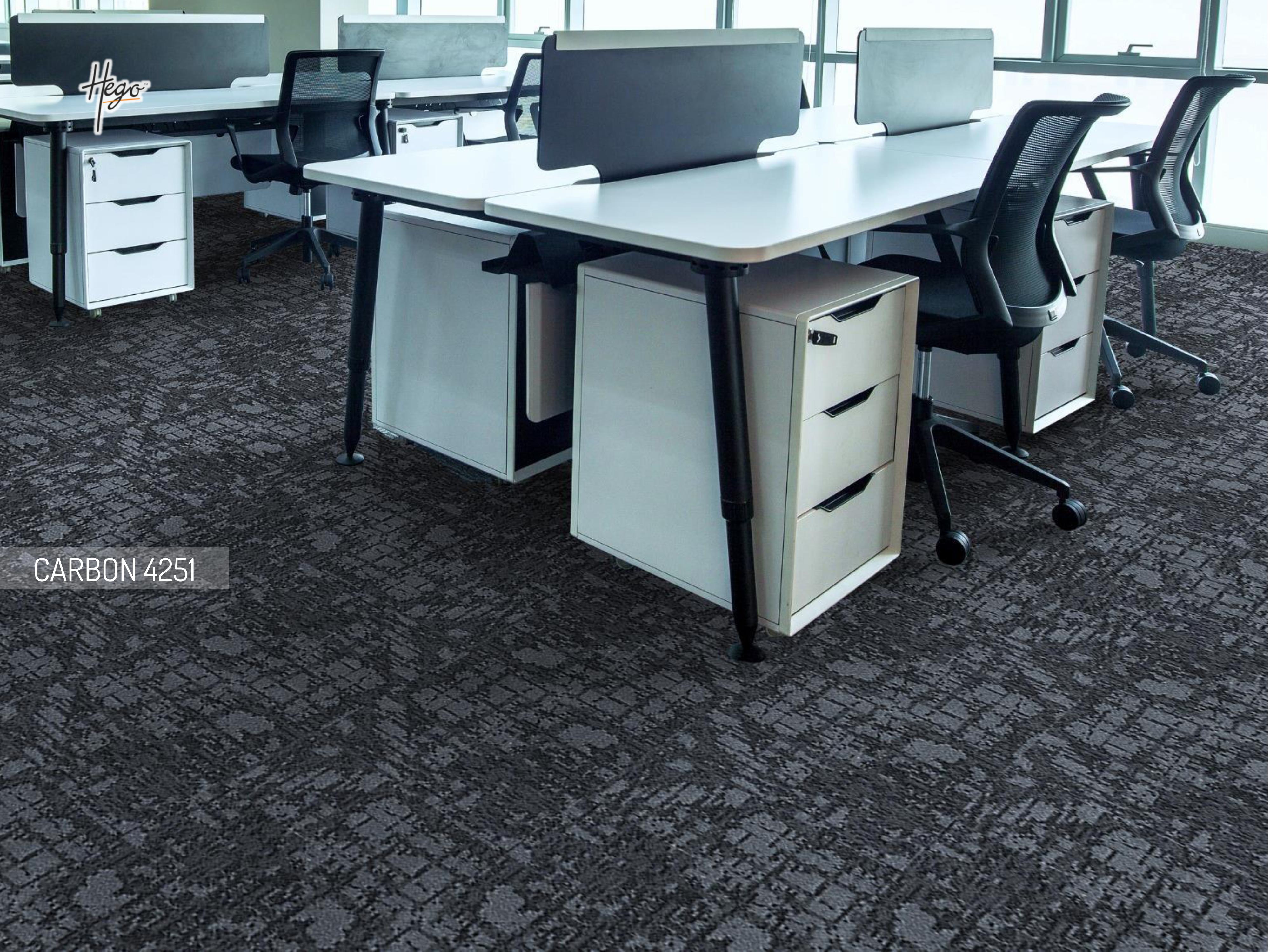 Scroll Carpet Tile Carbon-4251 | Premium Floor Tiles