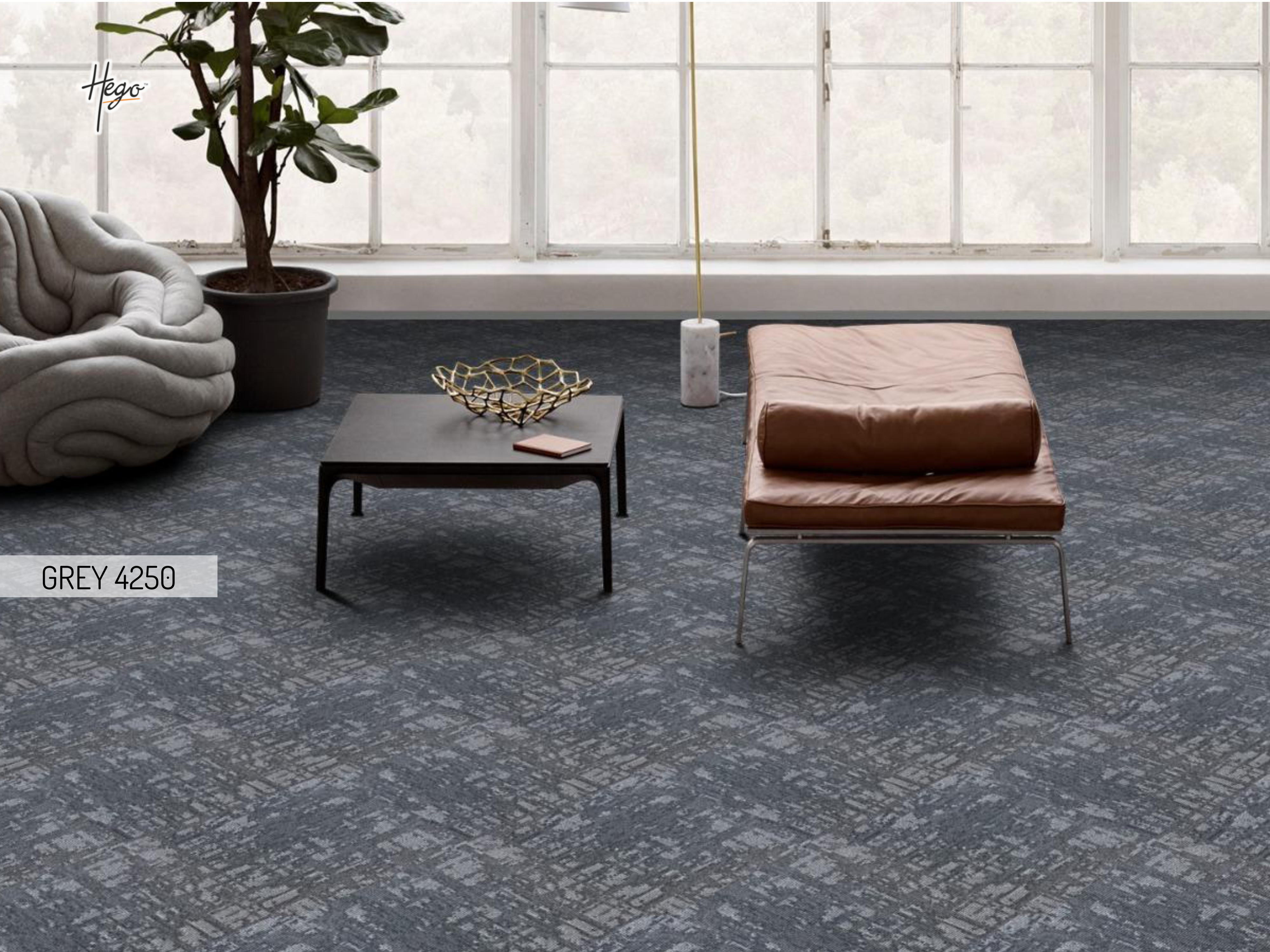 Scroll Carpet Tile Grey-4250 – Durable & Stylish Flooring