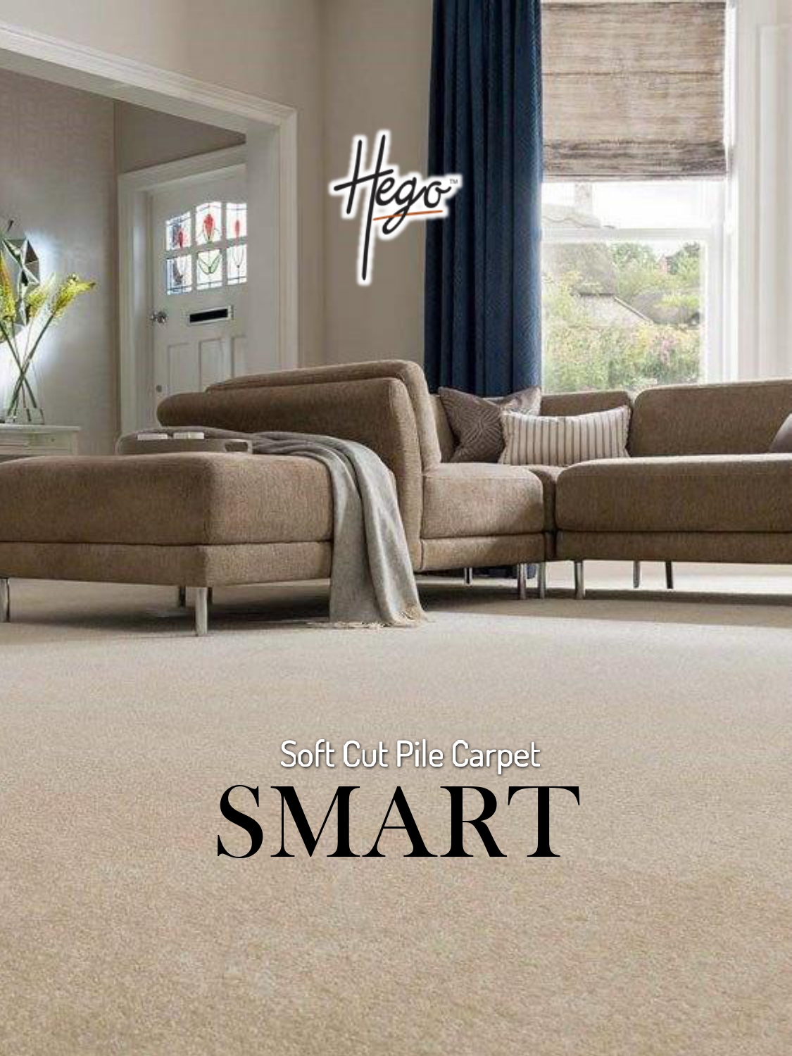 Hego Smart Cut Carpet Roll - Durable & Stylish