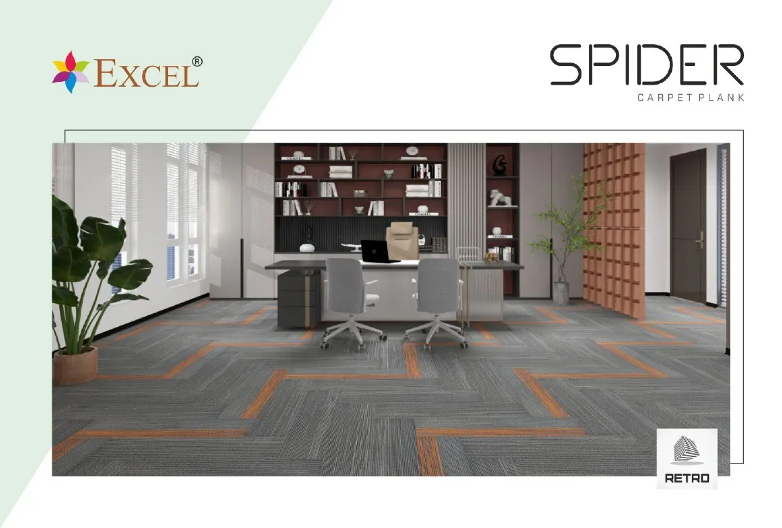 Spider Excel Import Carpet Tile – Durable & Stylish Flooring