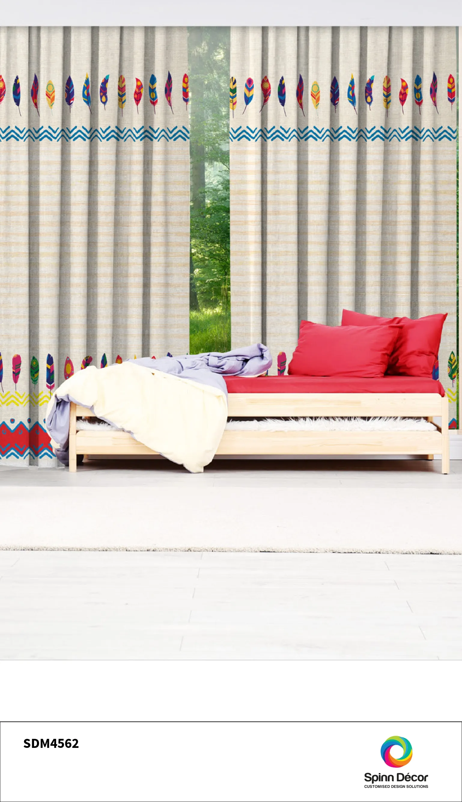 Customized Curtains - SDM4562 | Spin Decor