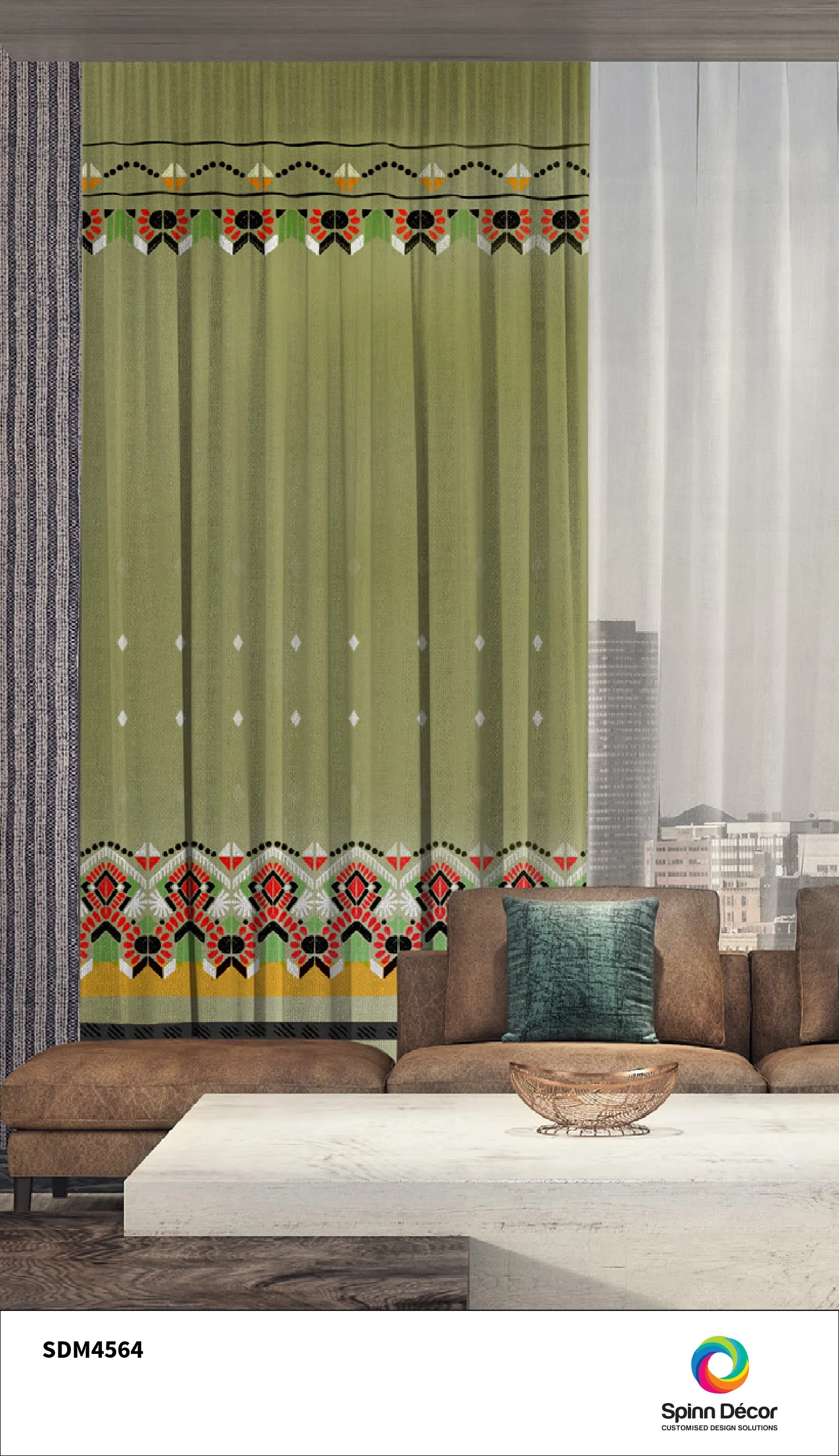 Customized Curtains | Spin Decor SDM4564