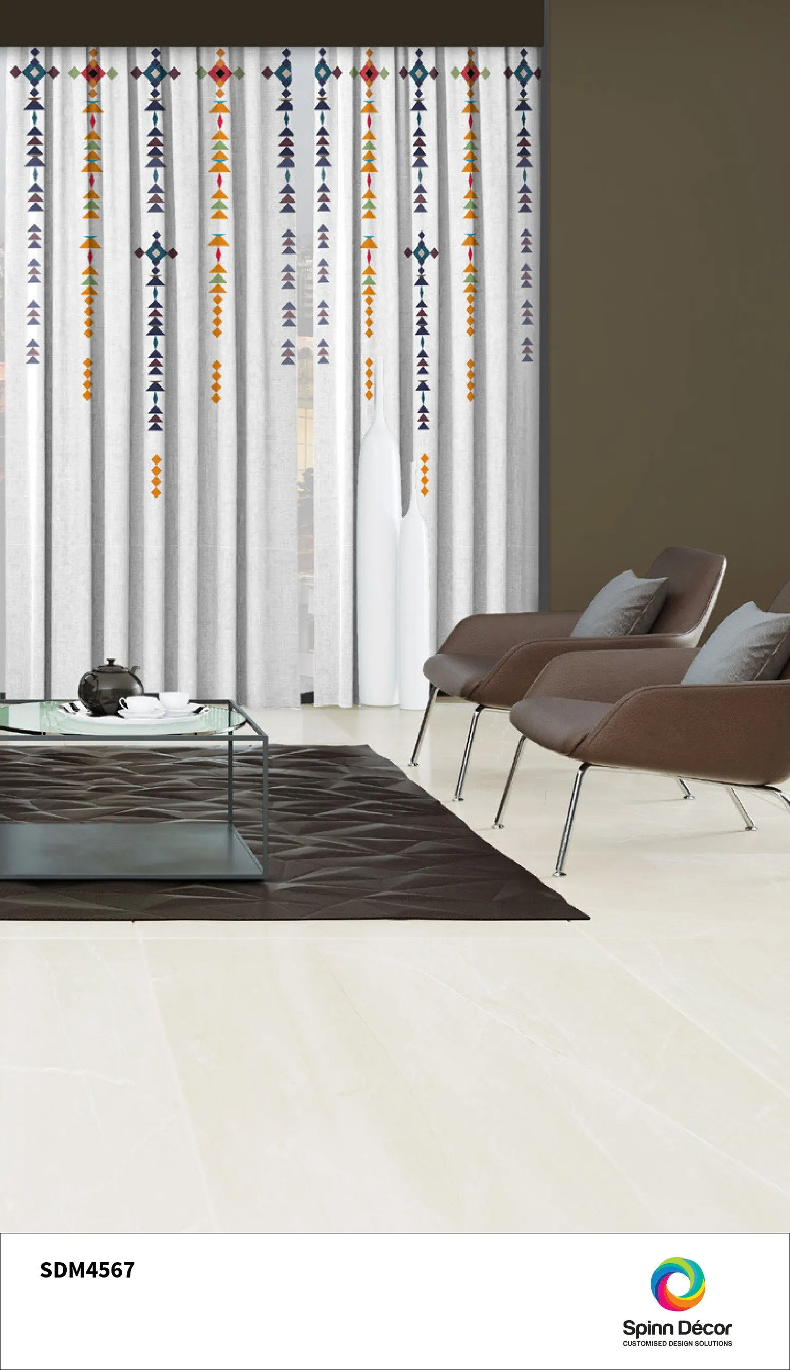 Customized Curtains - Spin Decor | SDM4567