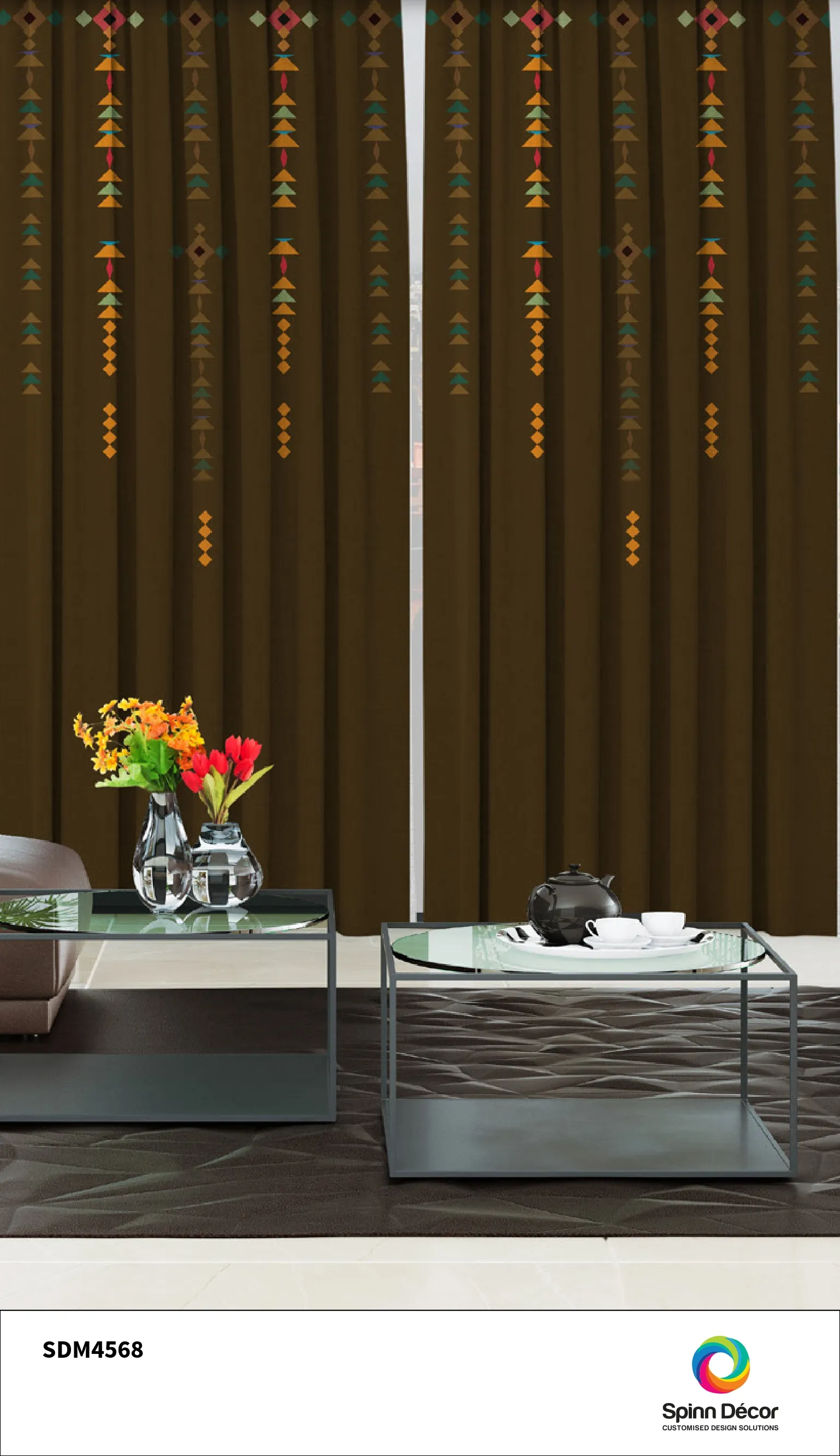 Customized Curtains | Spin Decor | SDM4568