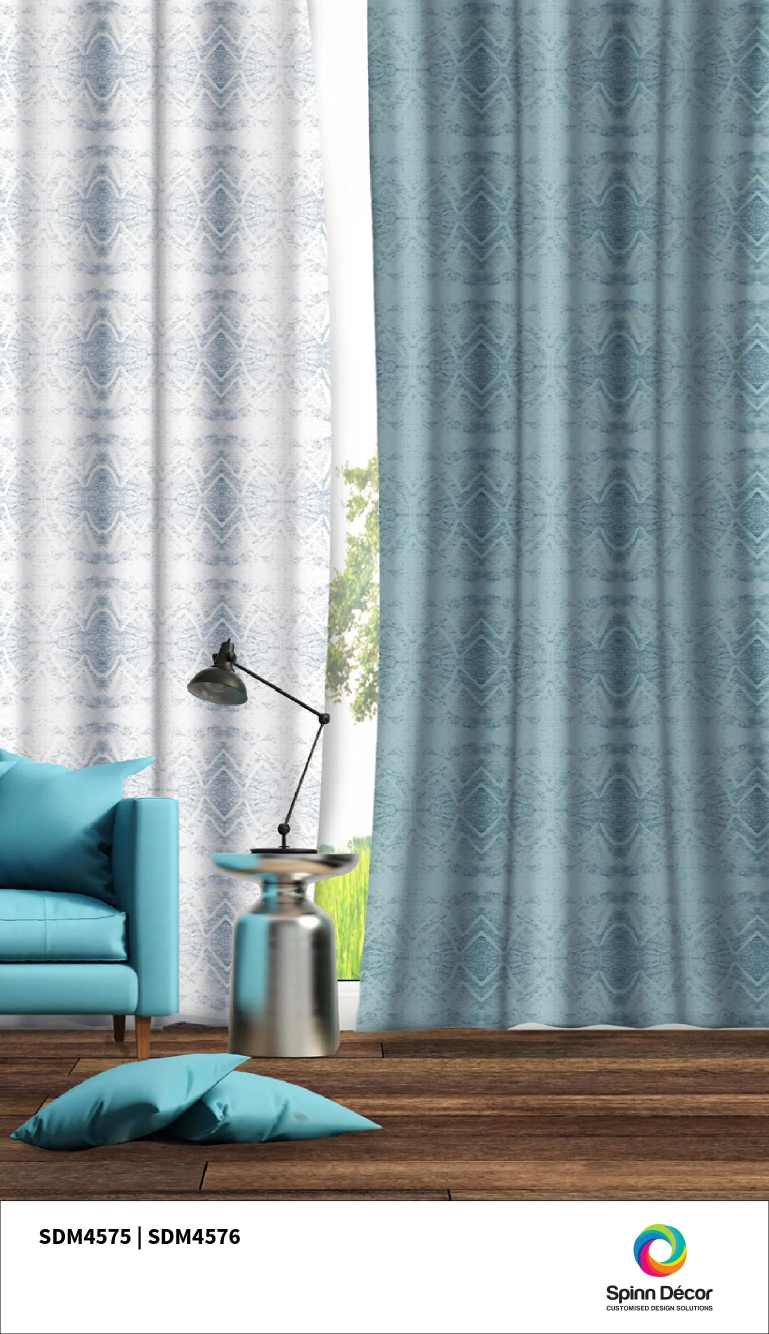 Customized Curtains | Spin Decor | SDM4575