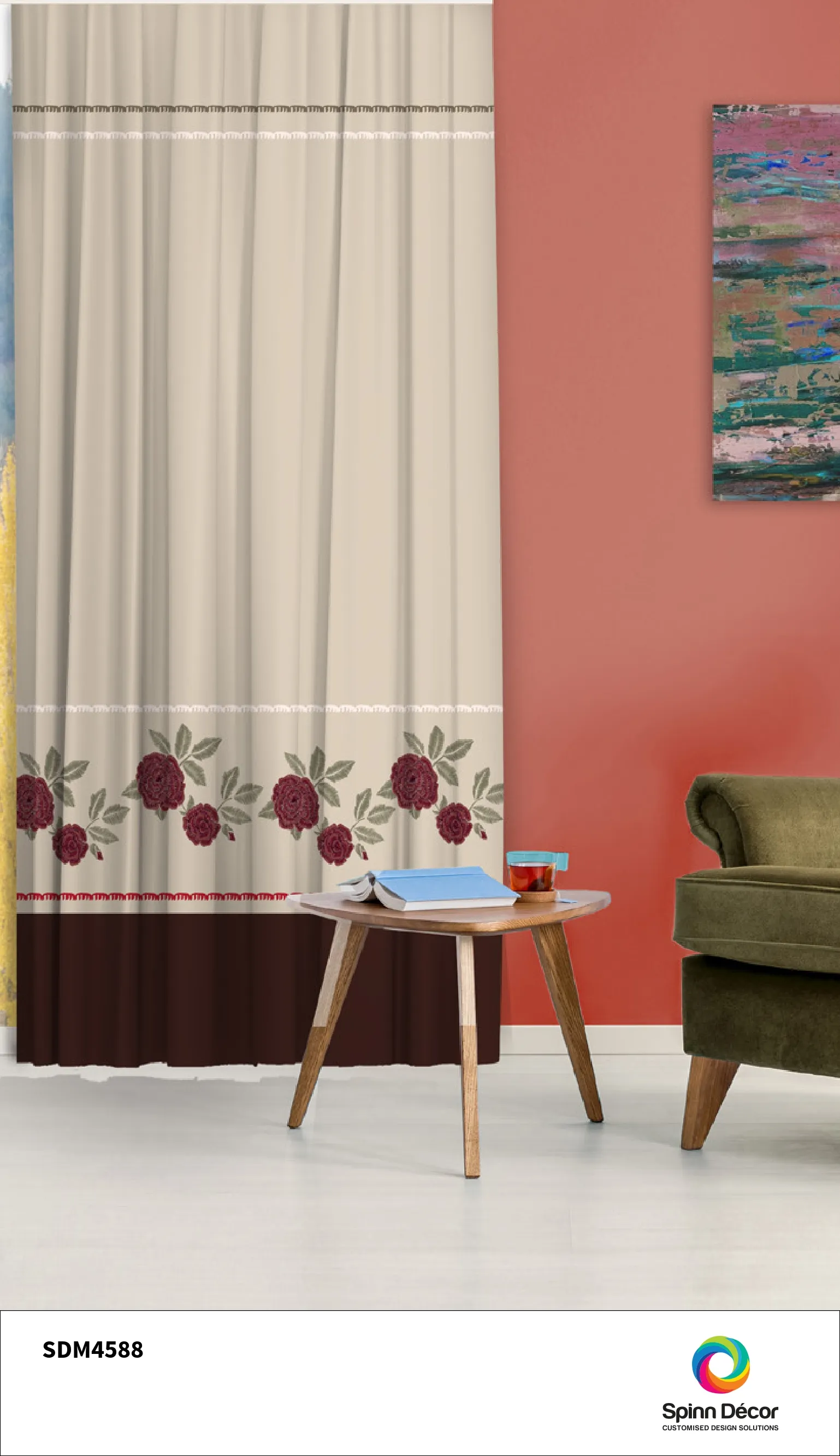 Customized Curtains | Spin Decor - SDM4588 Collection