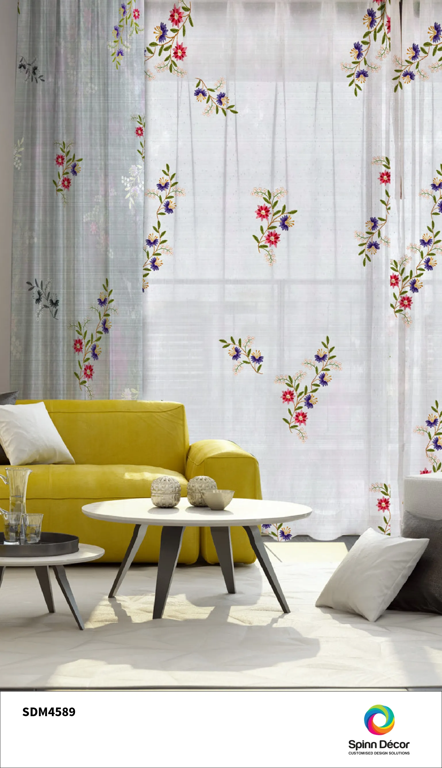Customized Curtains | Spin Decor - SDM4589 Collection