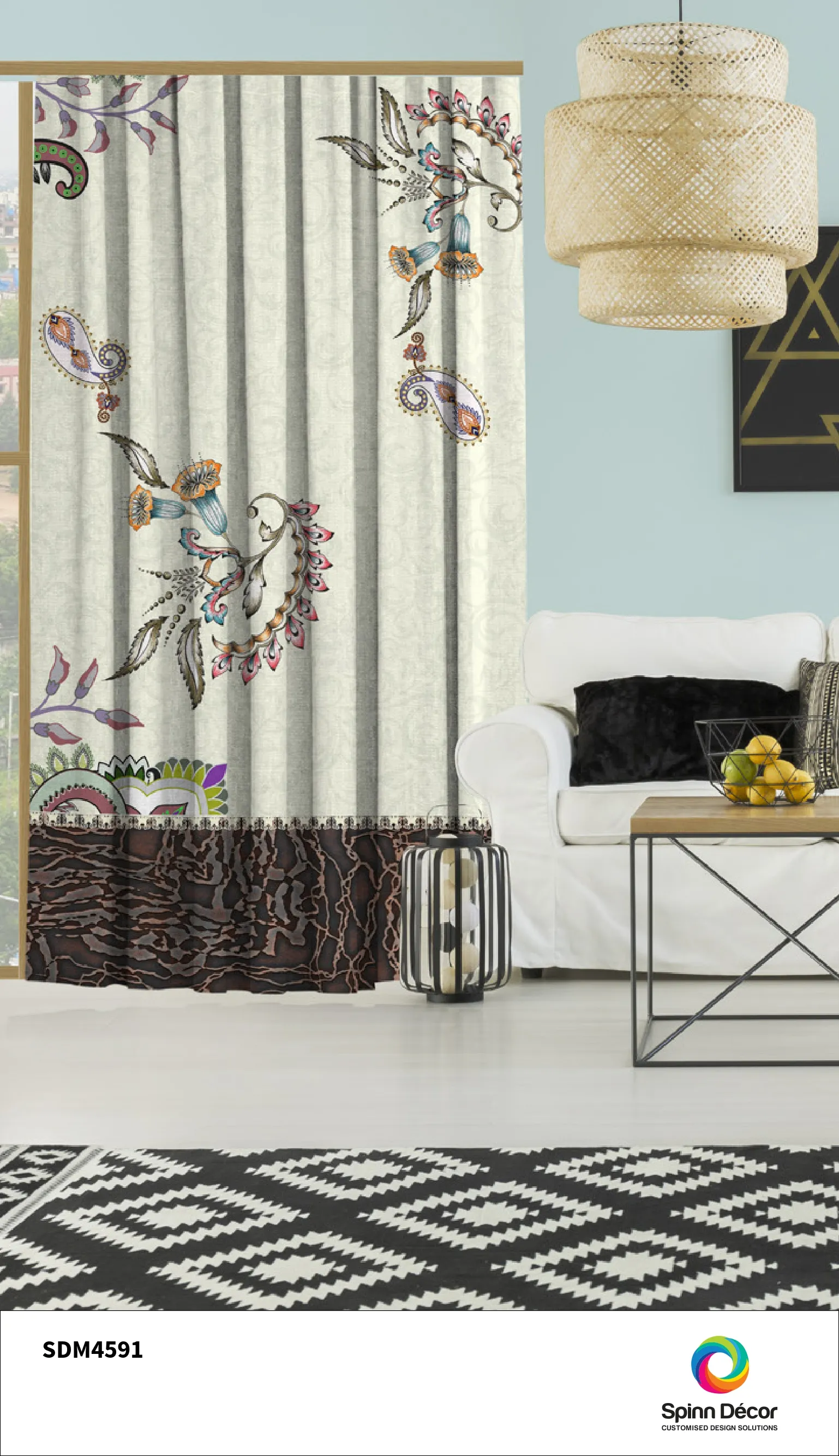Customized Curtains - Spin Decor | SDM4591