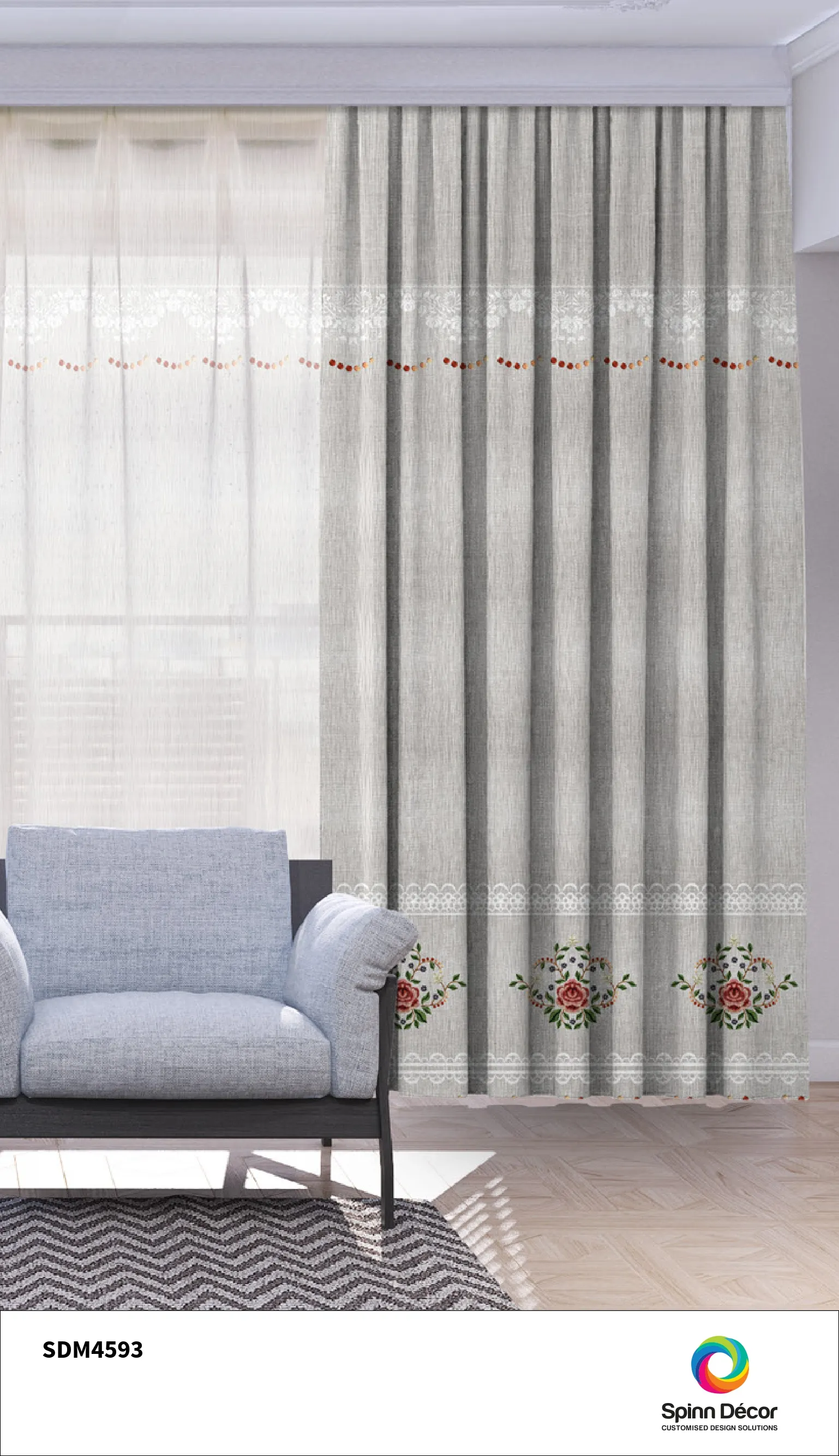 Customized Curtains - Premium Designs by Spin Decor