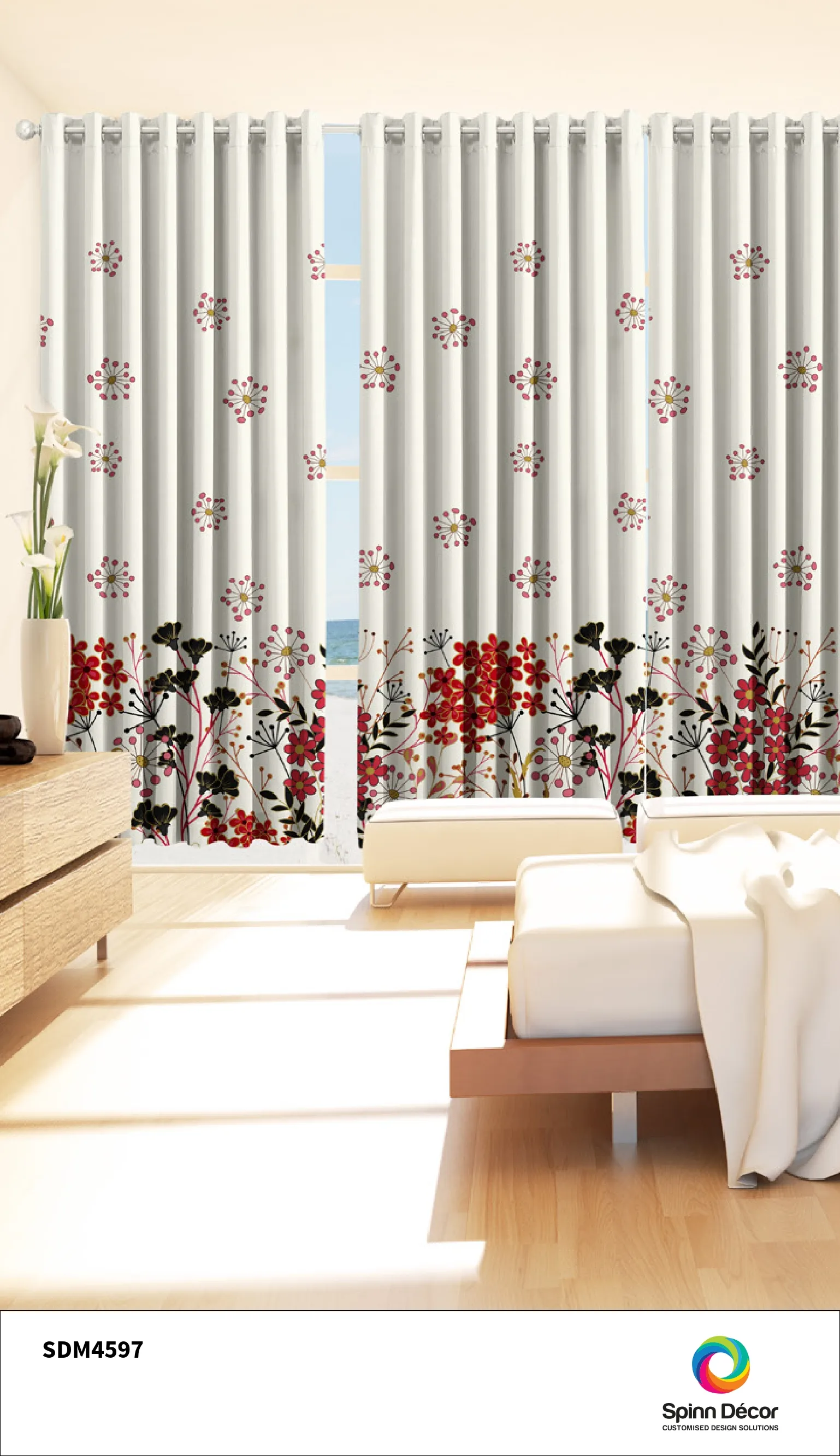 Customized Curtains | Spin Decor - SDM4597