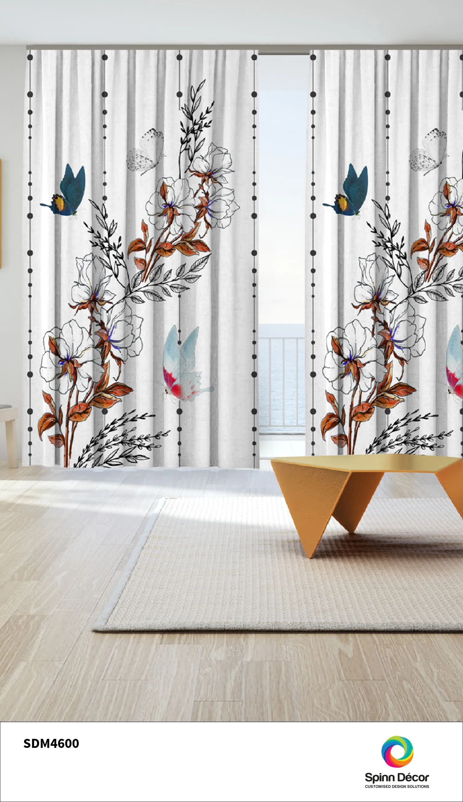 Customized Curtains | SDM4600 | Spin Decor